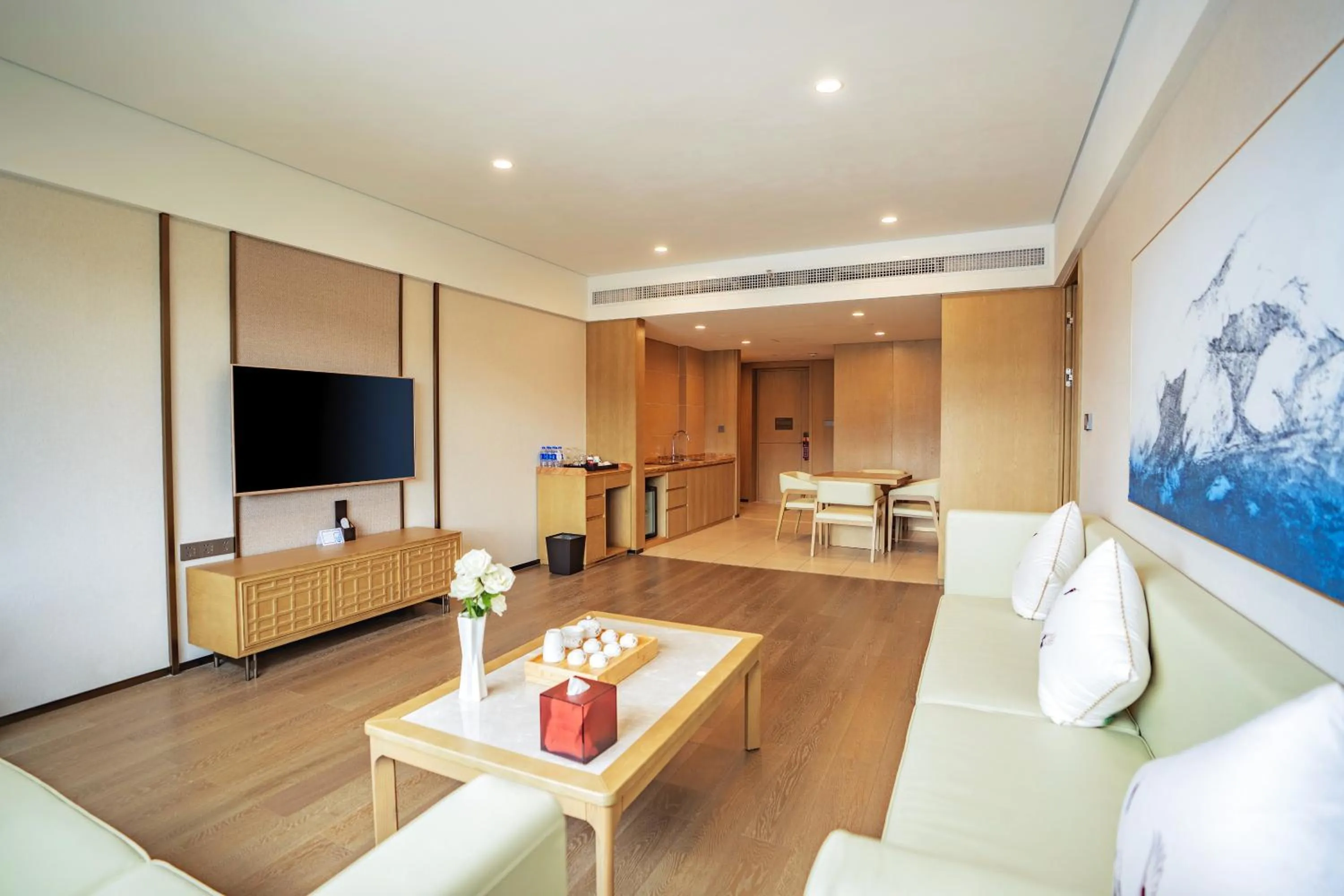 Living room in Hilton Lijiang