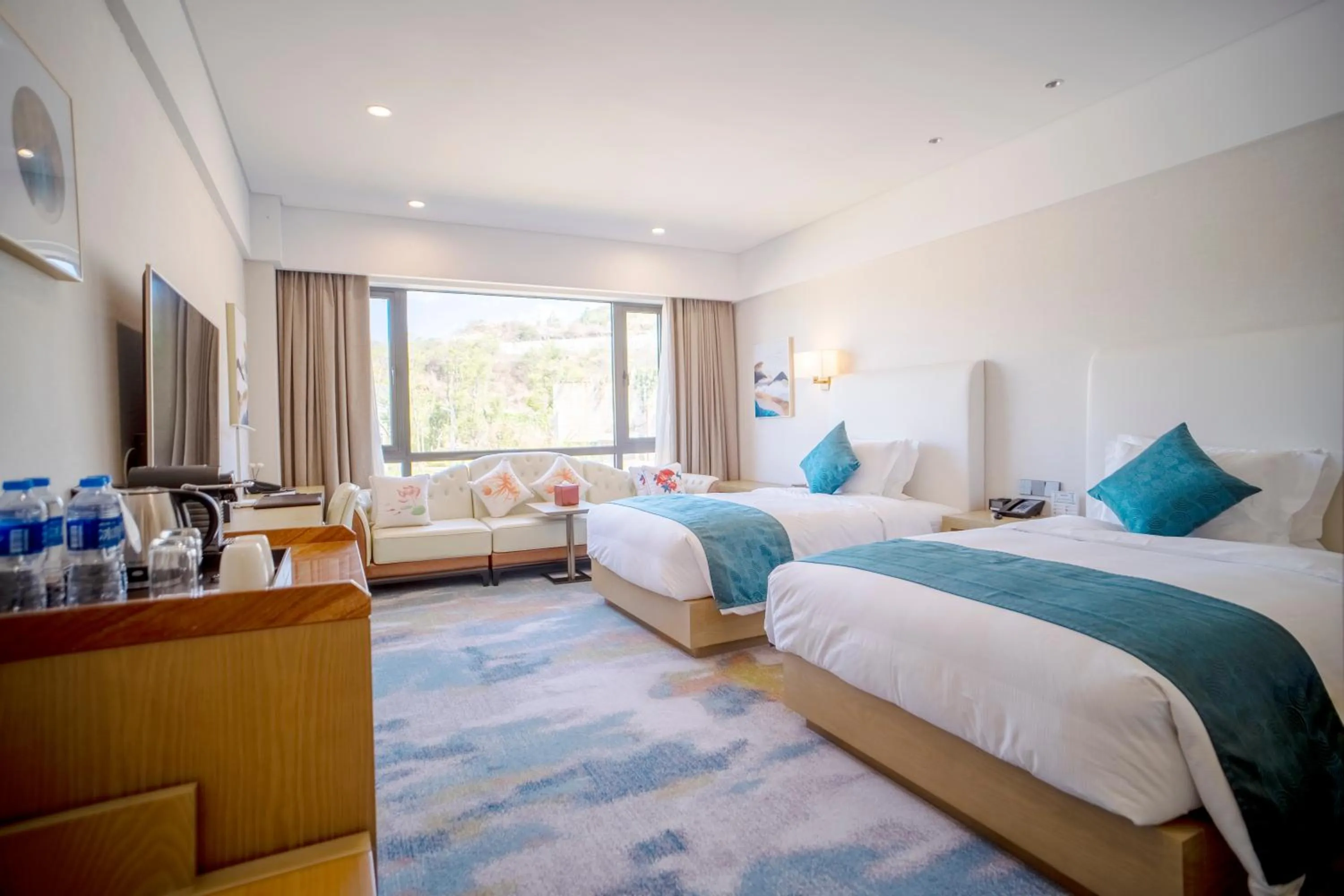 Bed in Hilton Lijiang