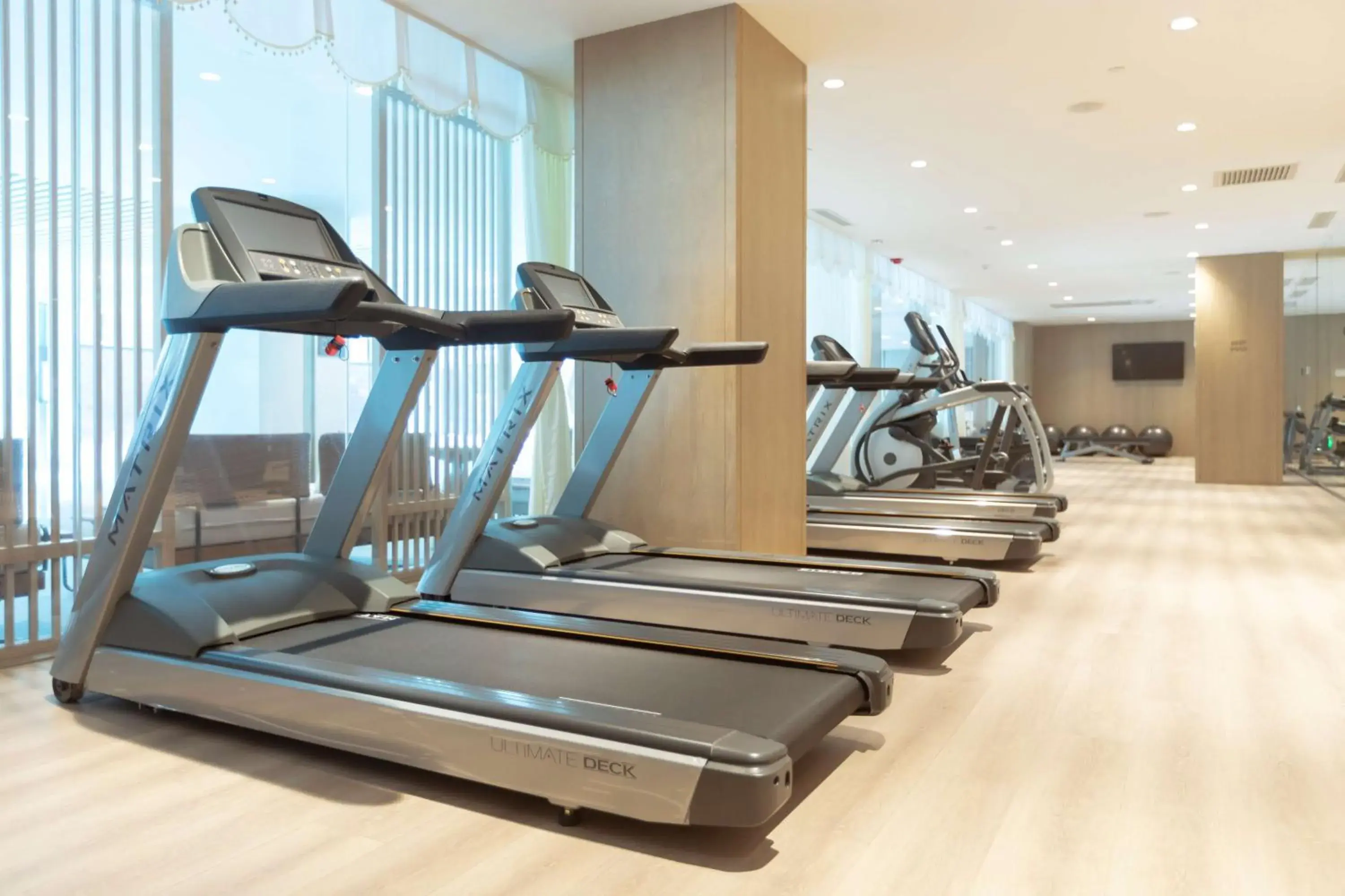 Fitness centre/facilities in Hilton Lijiang Fitness centre/facilities in Hilton Lijiang