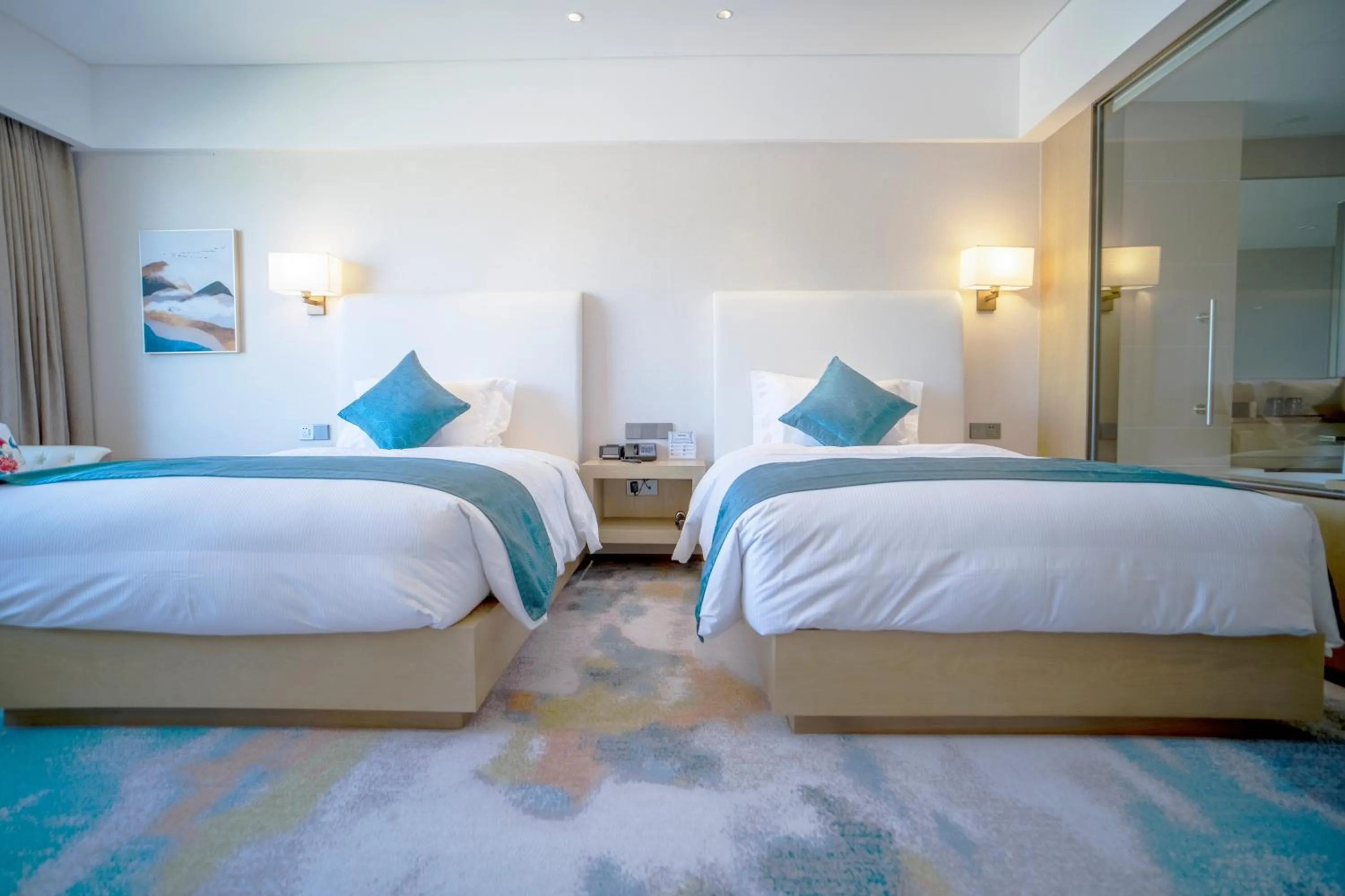 Bed in Hilton Lijiang