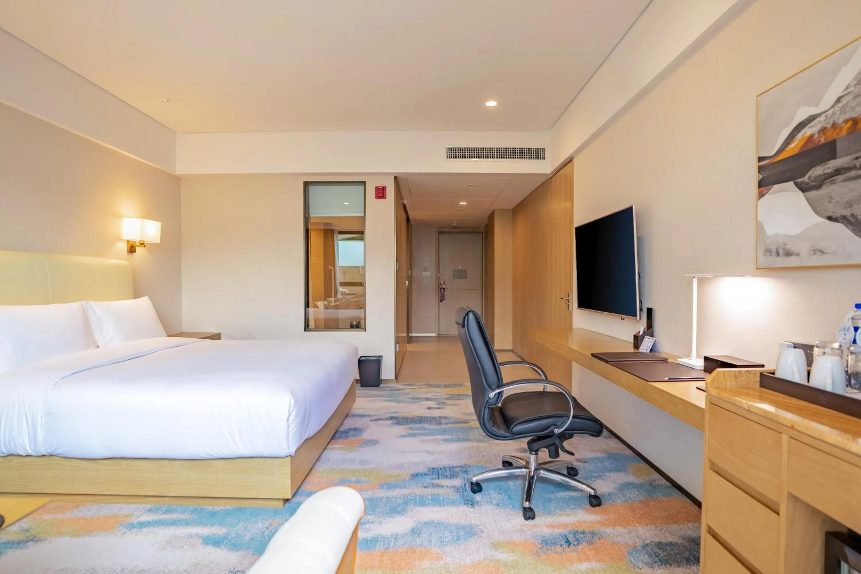 Bed in Hilton Lijiang