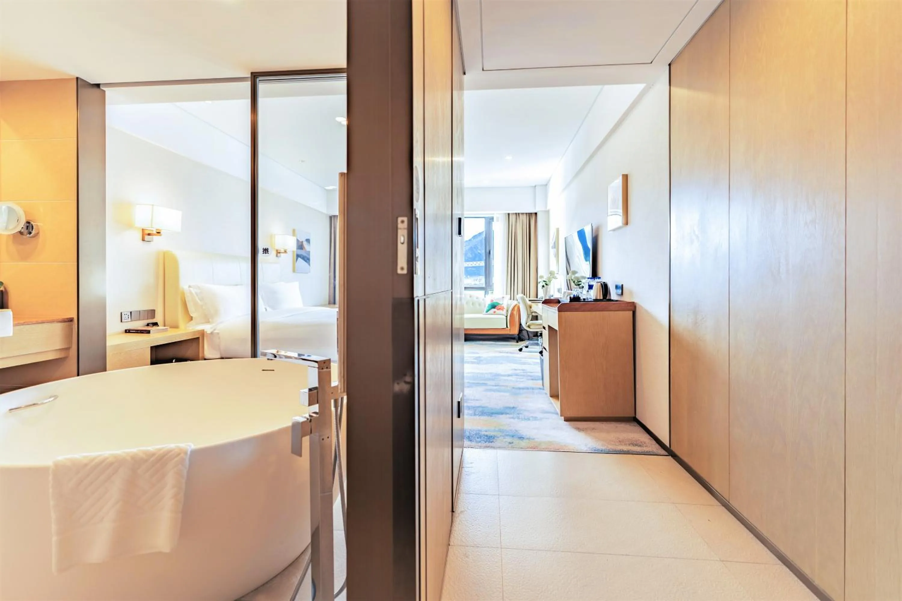 Bathroom in Hilton Lijiang