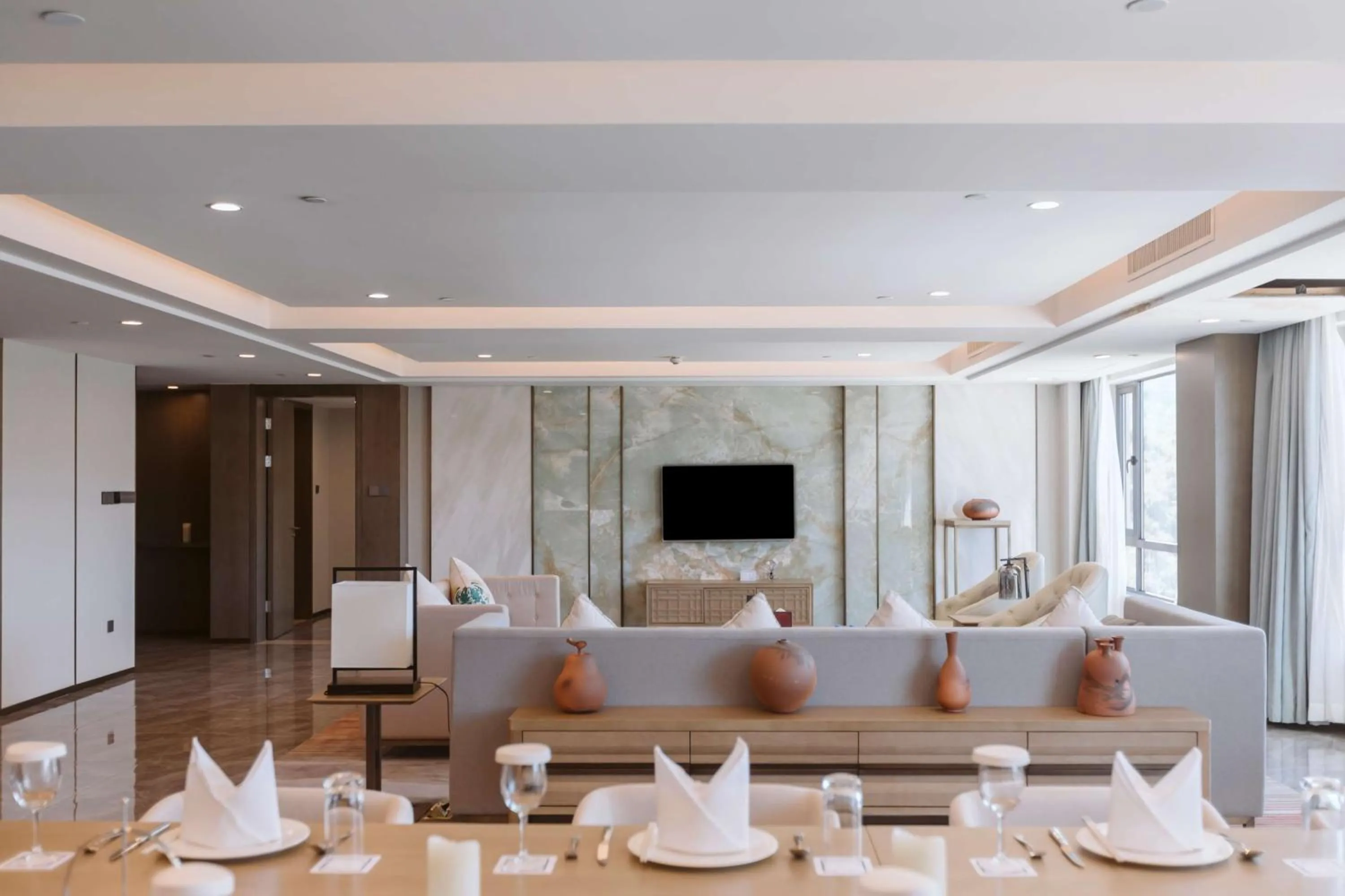 Living room in Hilton Lijiang