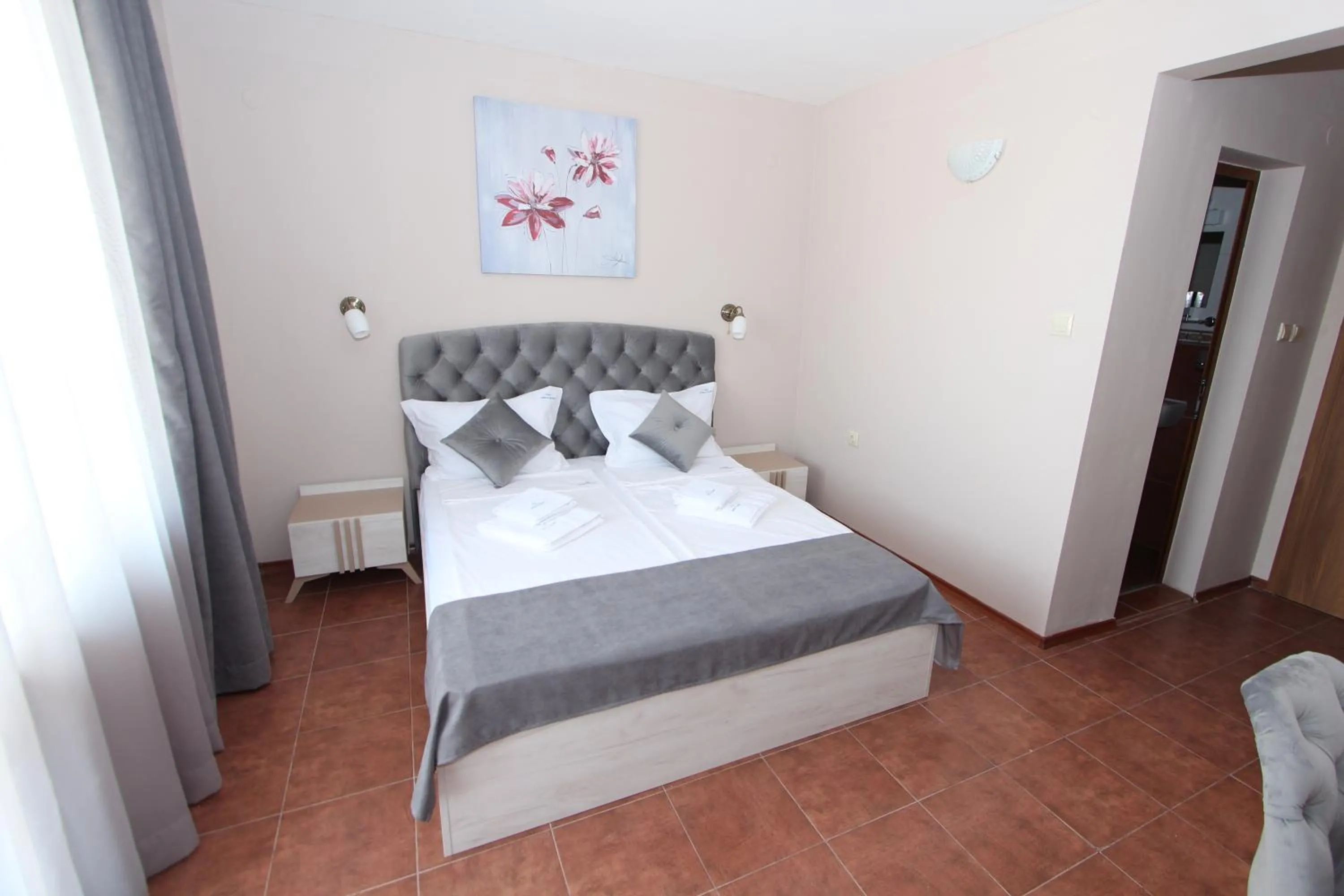 Bed in Hotel PERLA BEACH