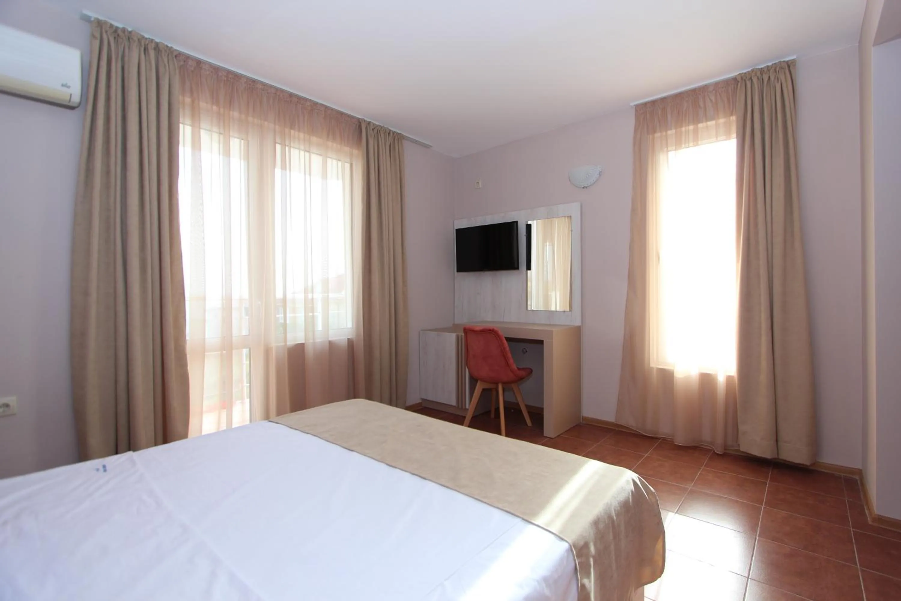 Bed in Hotel PERLA BEACH