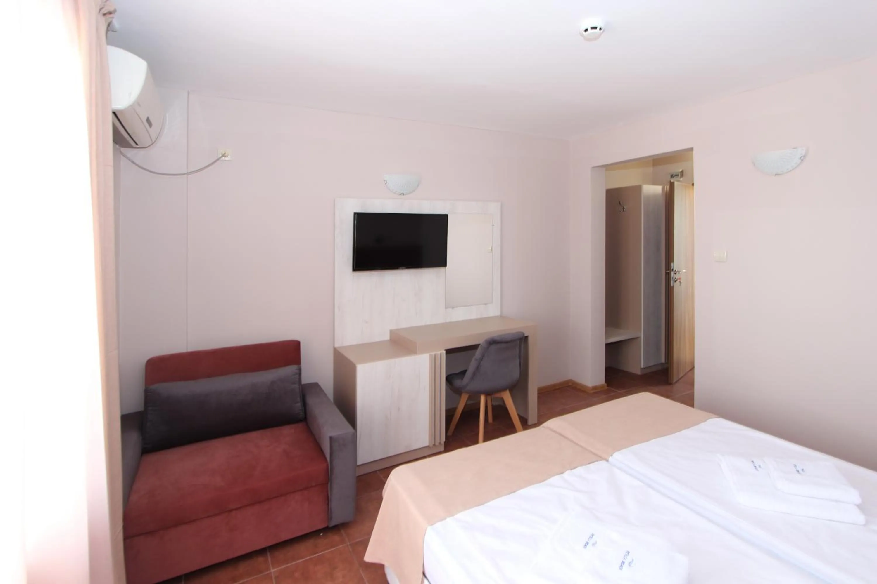 Bed in Hotel PERLA BEACH