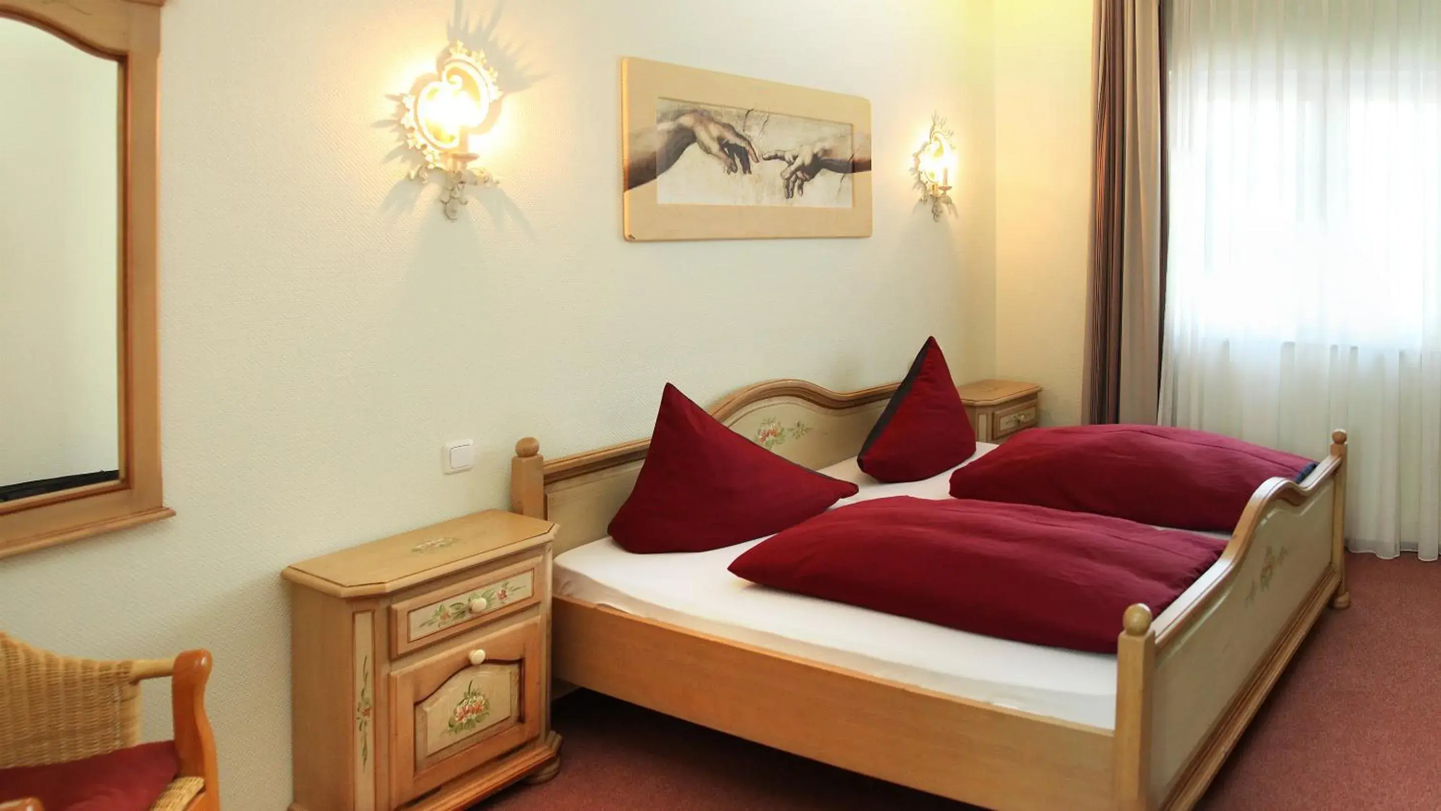 Bedroom, Bed in Hotel Zur Post Bedroom, Bed in Hotel Zur Post