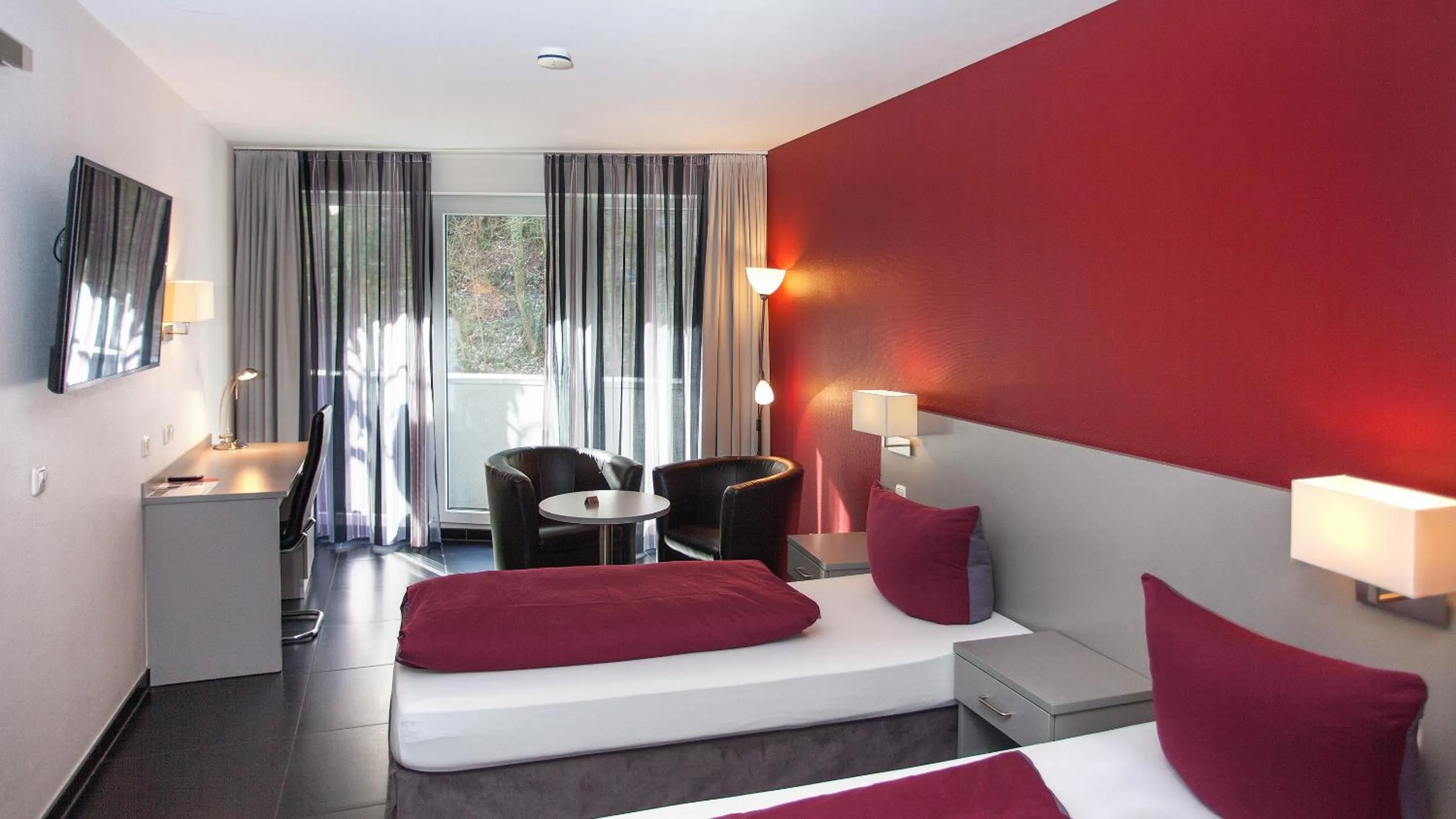 Bedroom, Bed in Hotel Zur Post