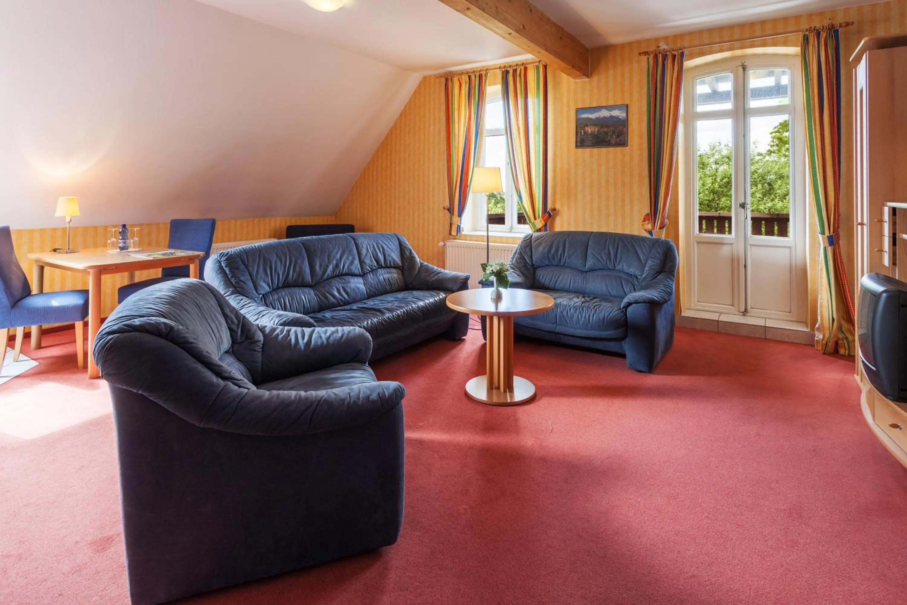 Balcony/Terrace in Landhotel Zur Linde