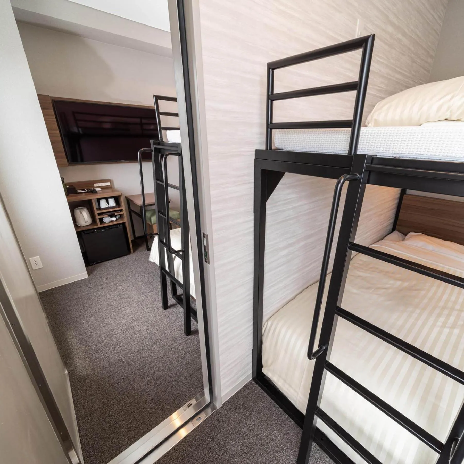 Bed in Super Hotel Beppu Ekimae