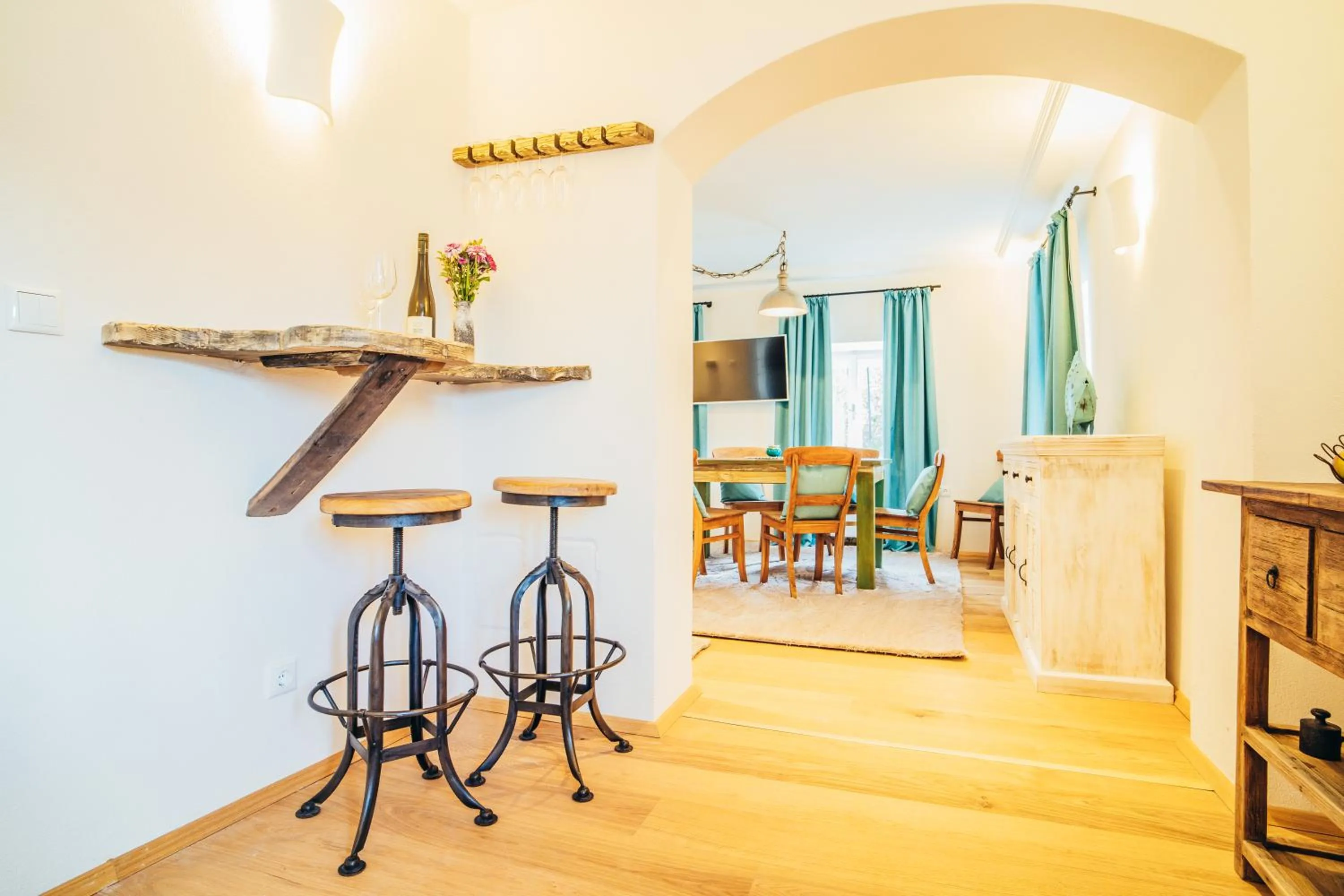 Living room in Wachau-Living