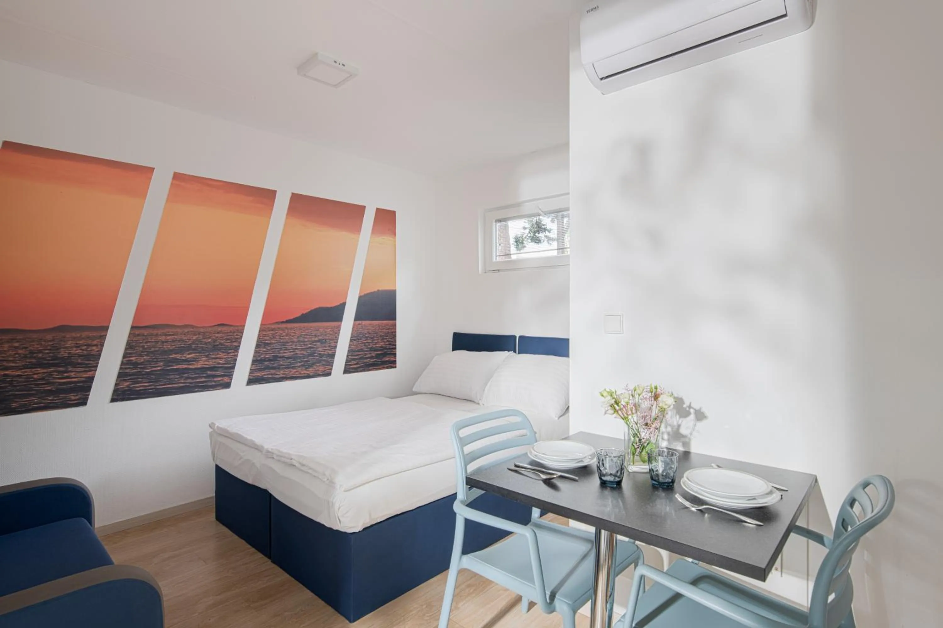 Bedroom, Bed in Elements Camping Selce Mobile homes