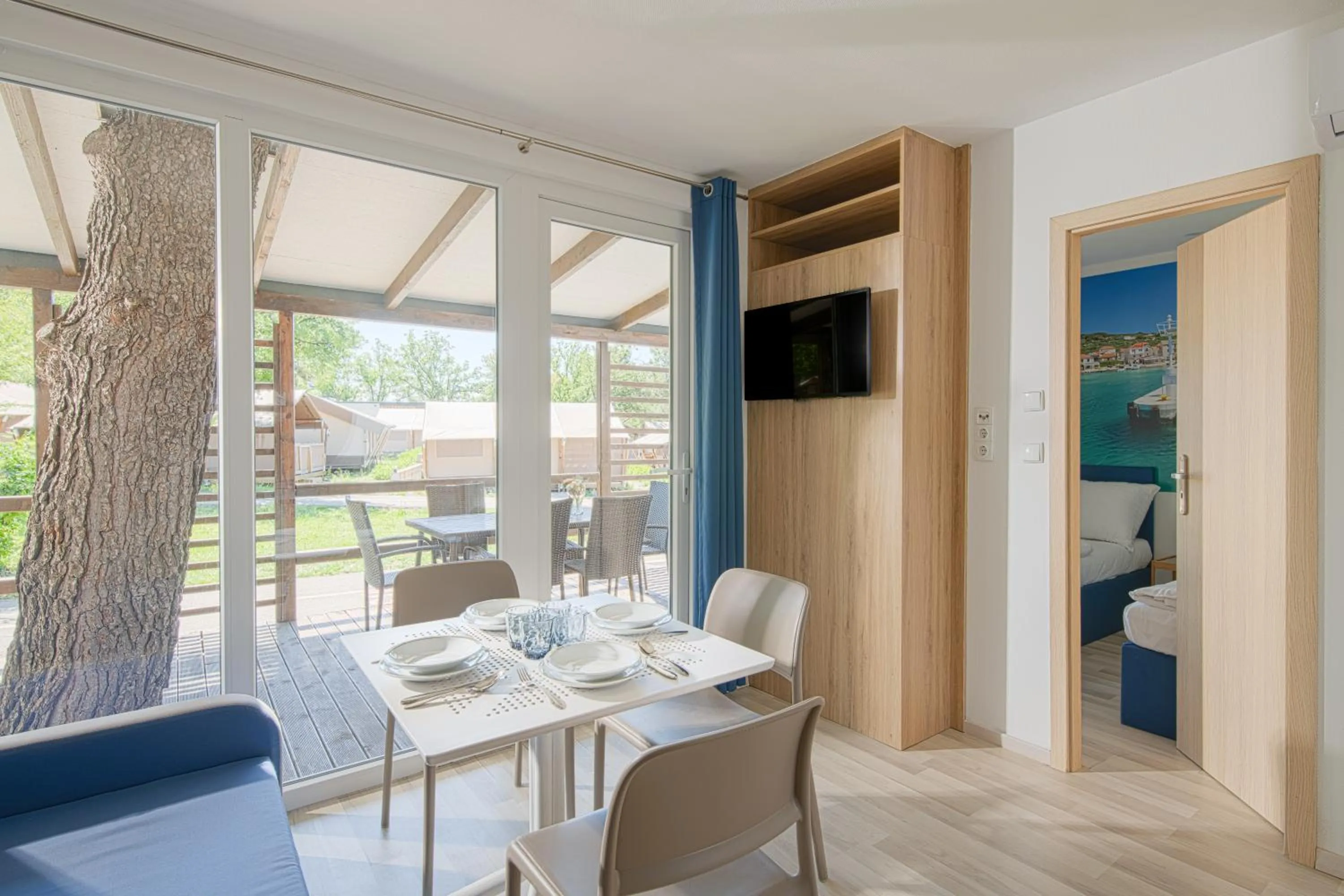 kitchen in Elements Camping Selce Mobile homes