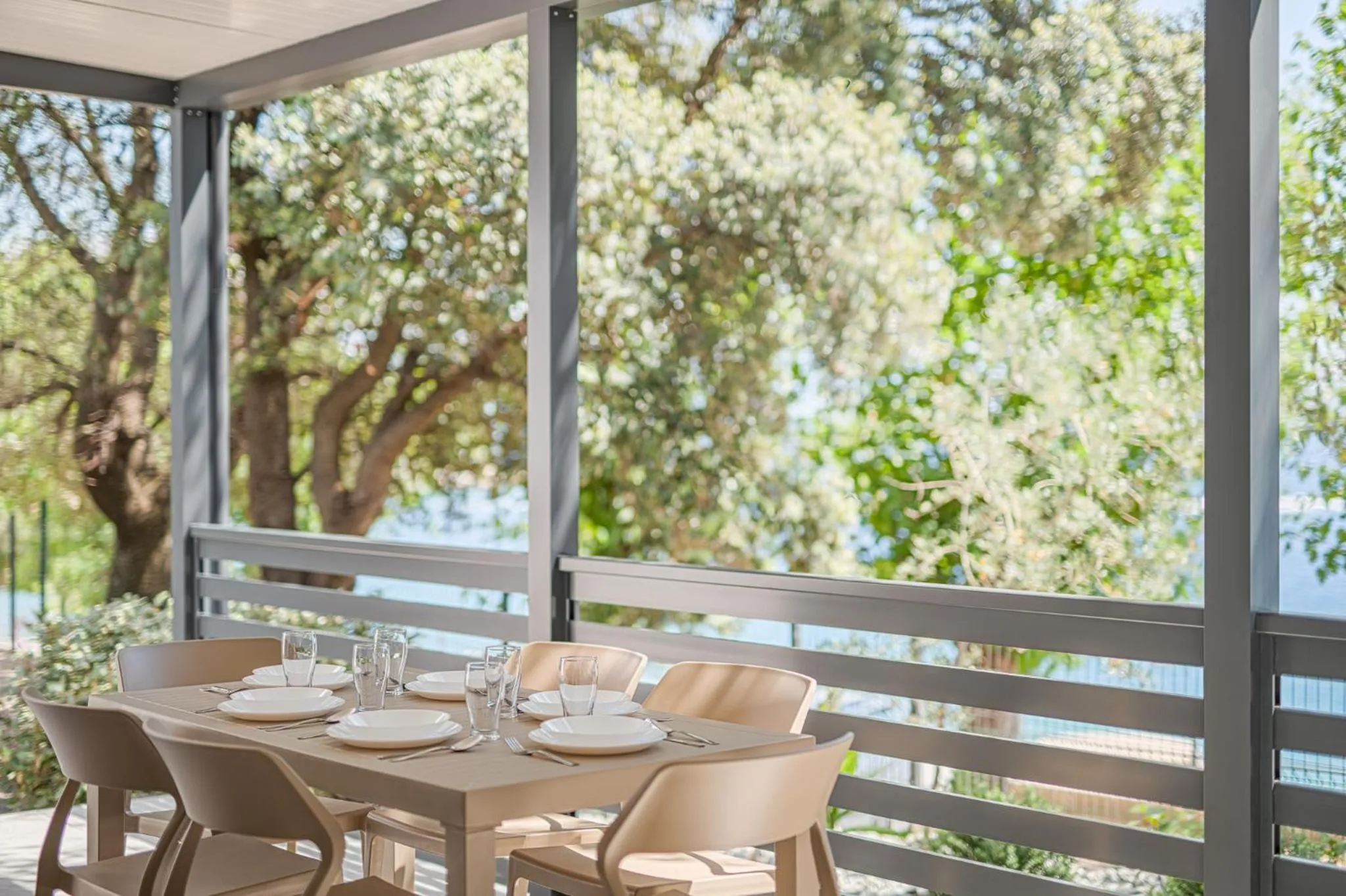 Patio in Elements Camping Selce Mobile homes