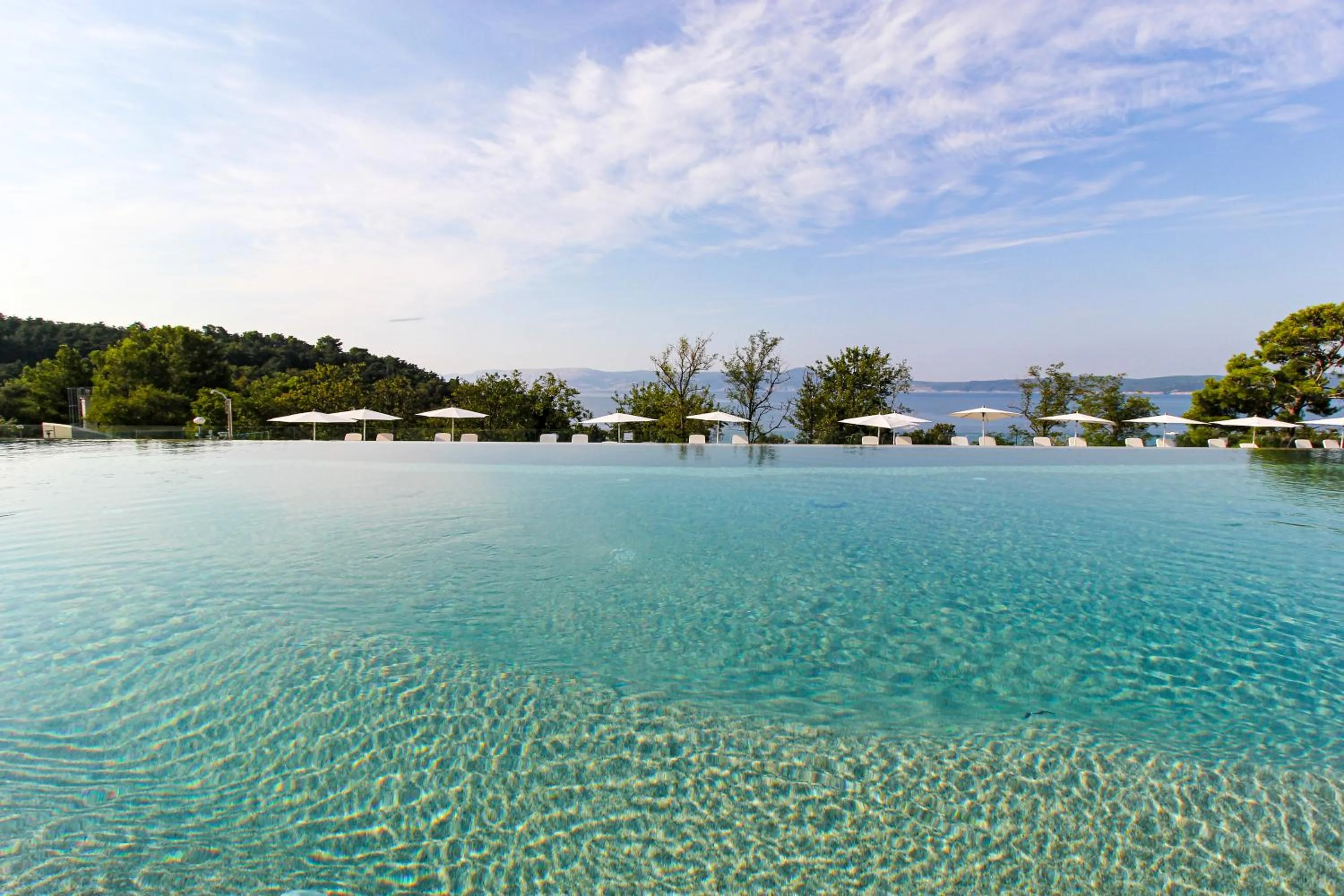 Swimming pool in Elements Camping Selce Mobile homes