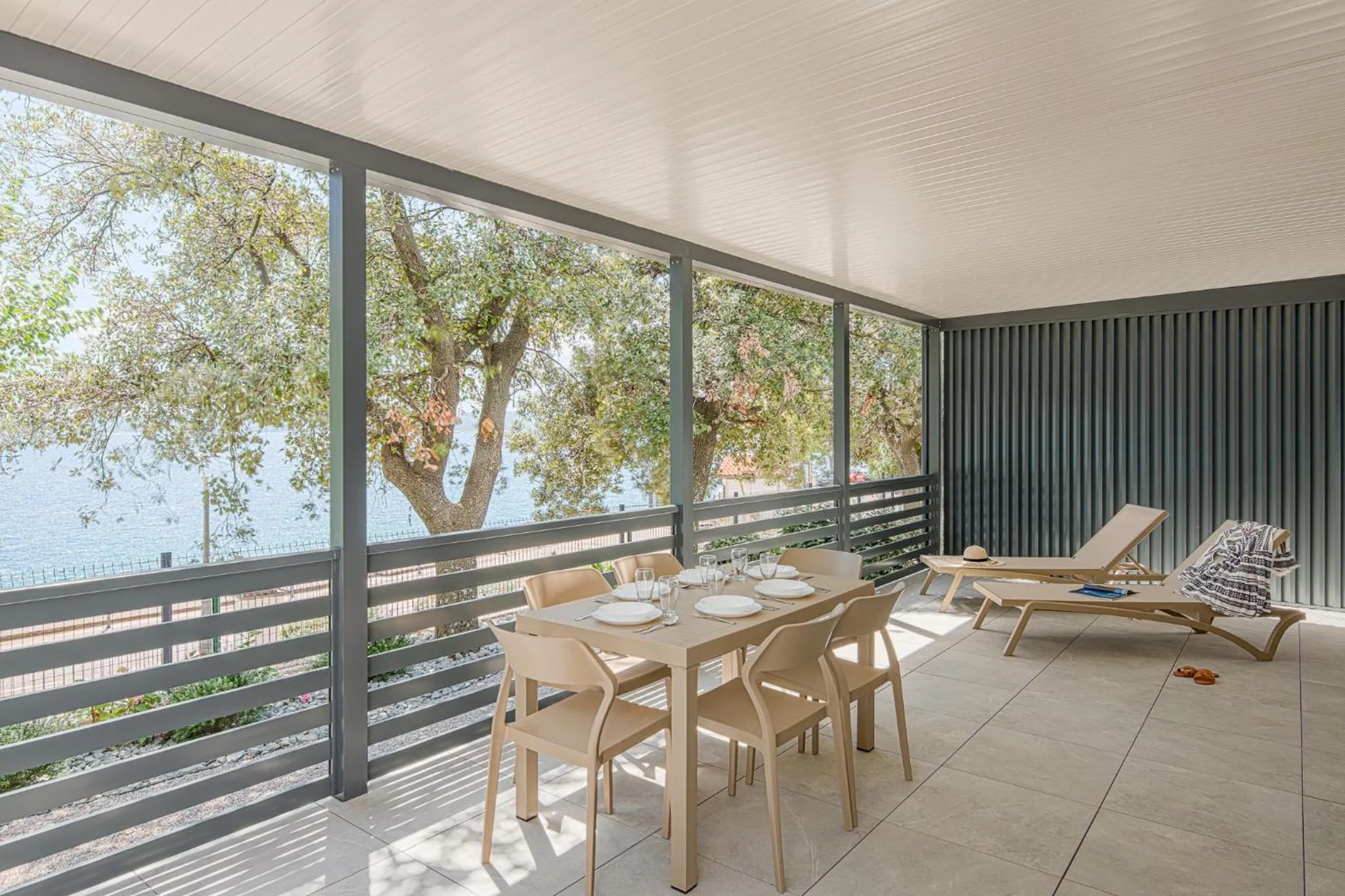 Patio in Elements Camping Selce Mobile homes