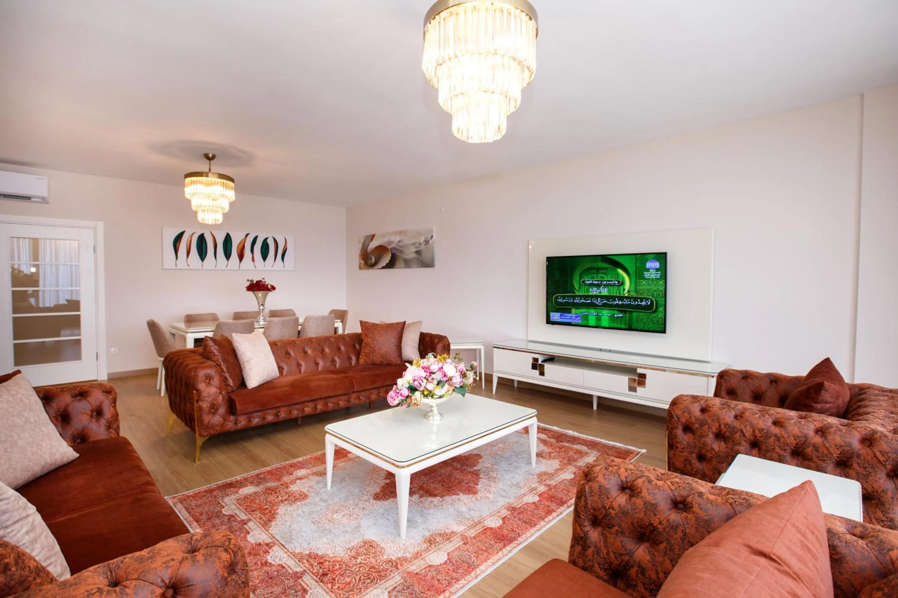 Living room in Armoni Deluxe Suites Trabzon