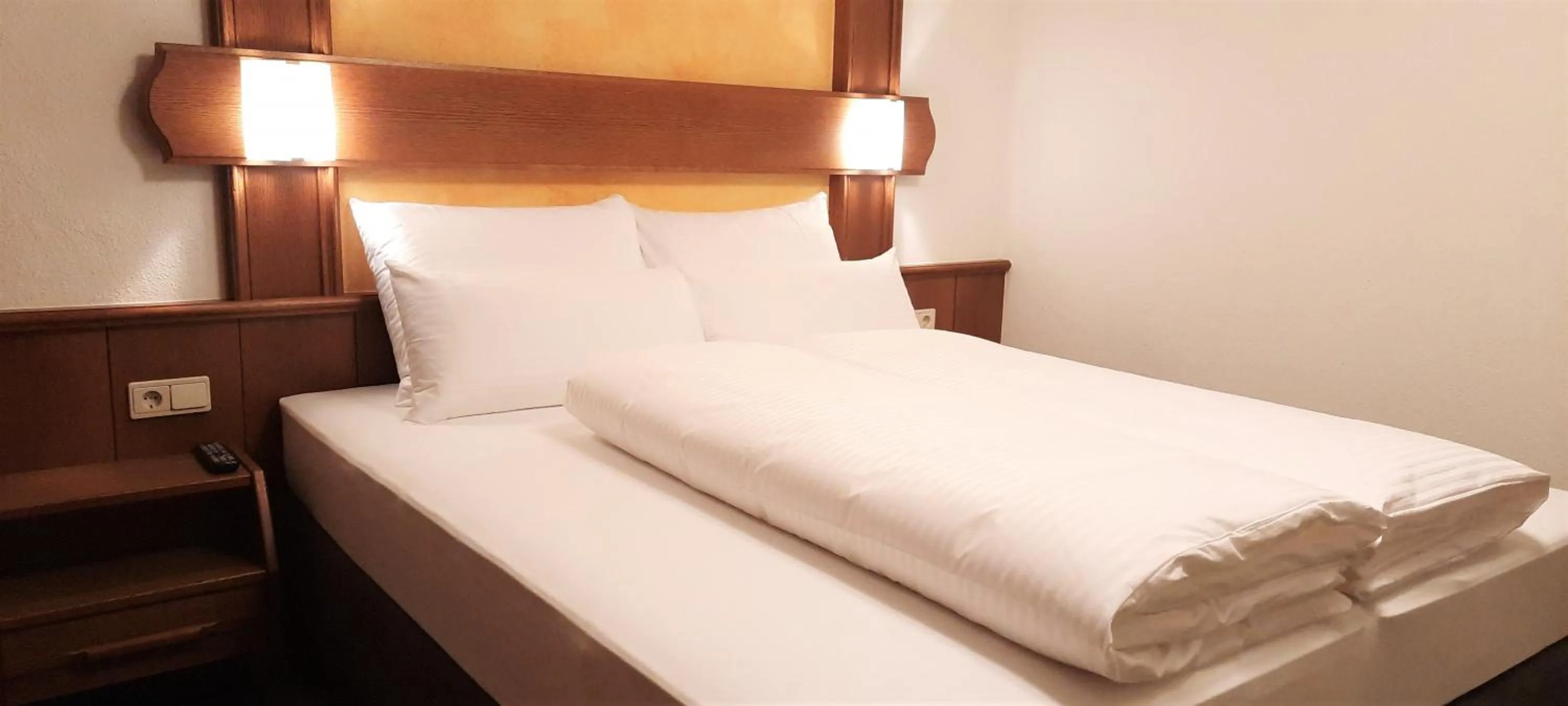 Bed in Hotel Garni Belvedere