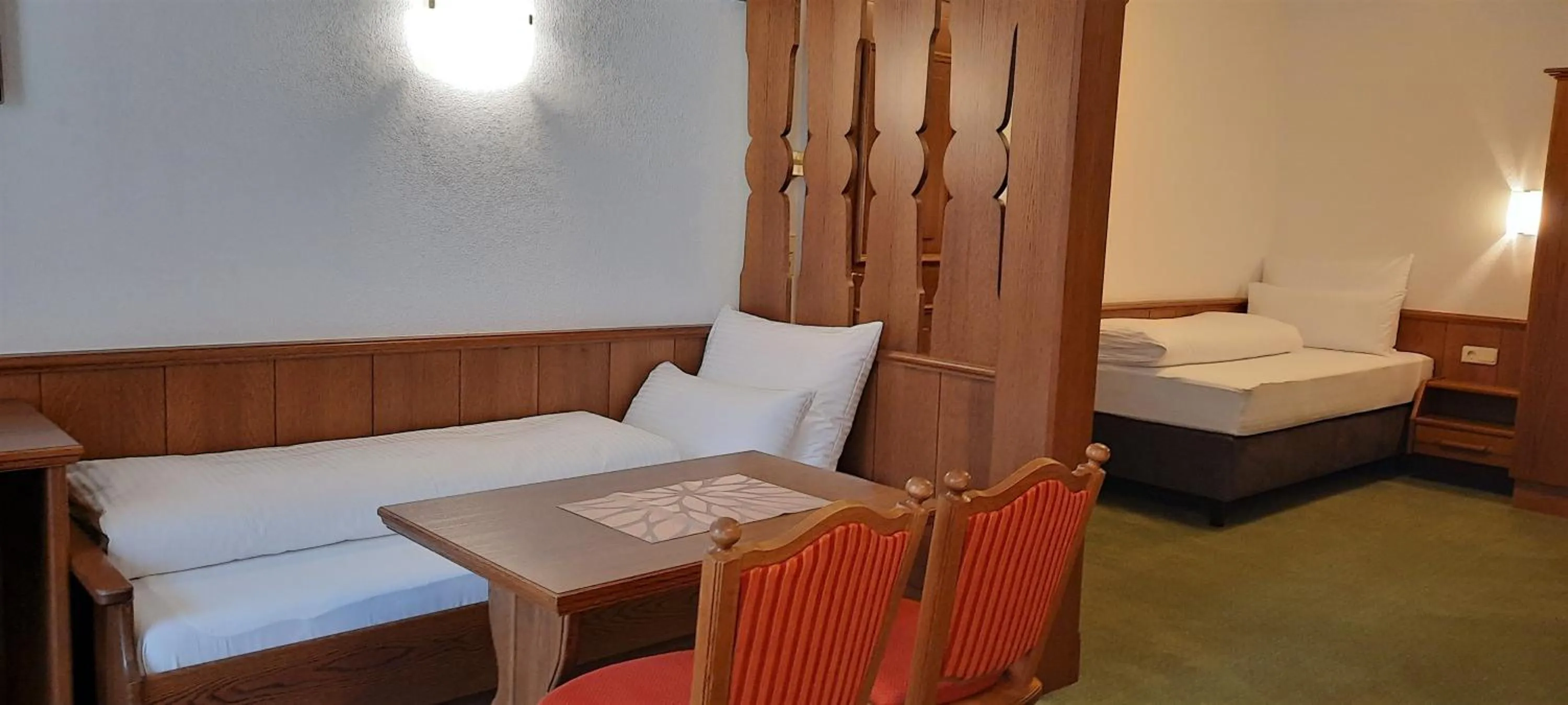 Bed in Hotel Garni Belvedere