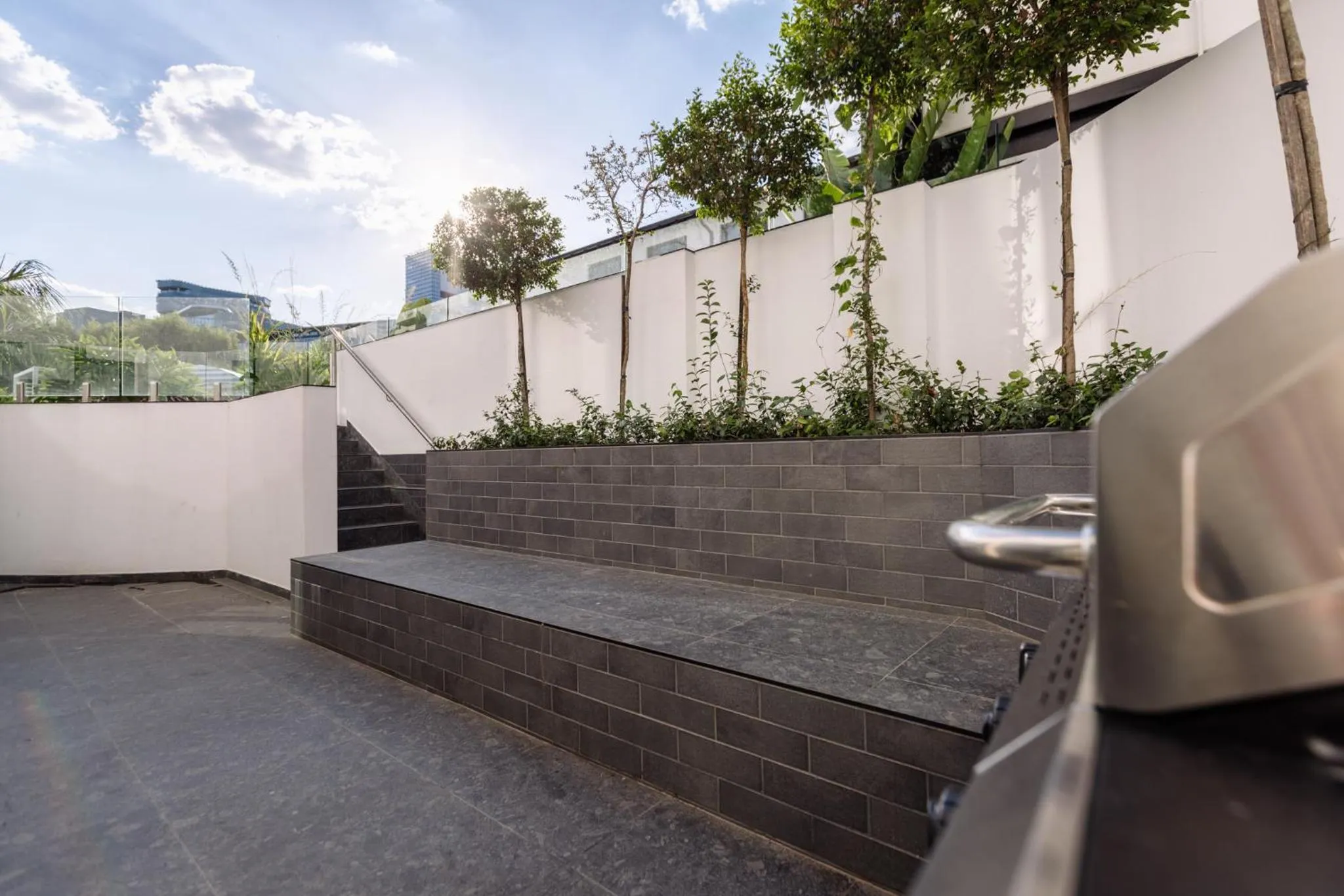 BBQ facilities in MINT Hotel 84 on Katherine