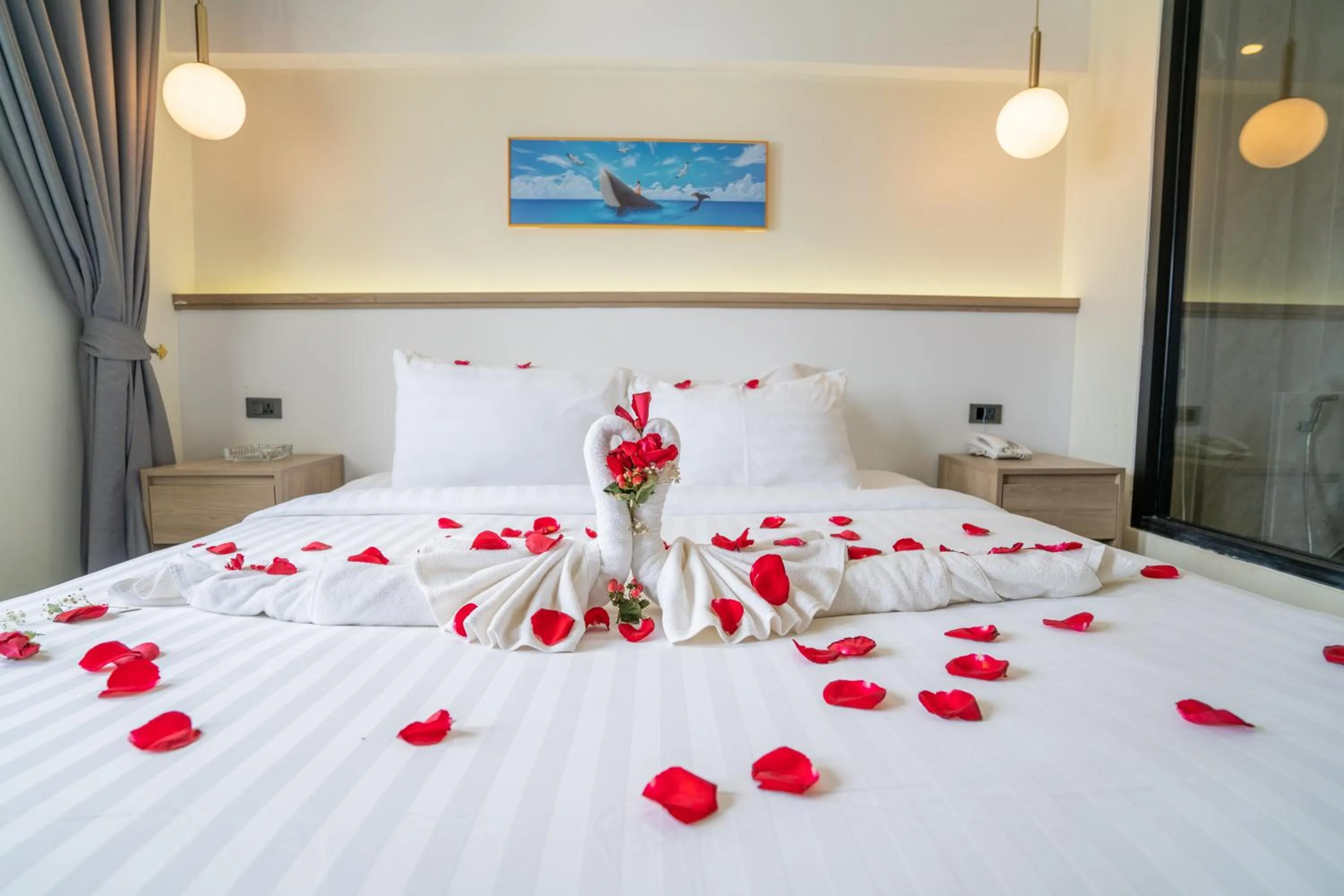 Bedroom in Hak Heng Hotel