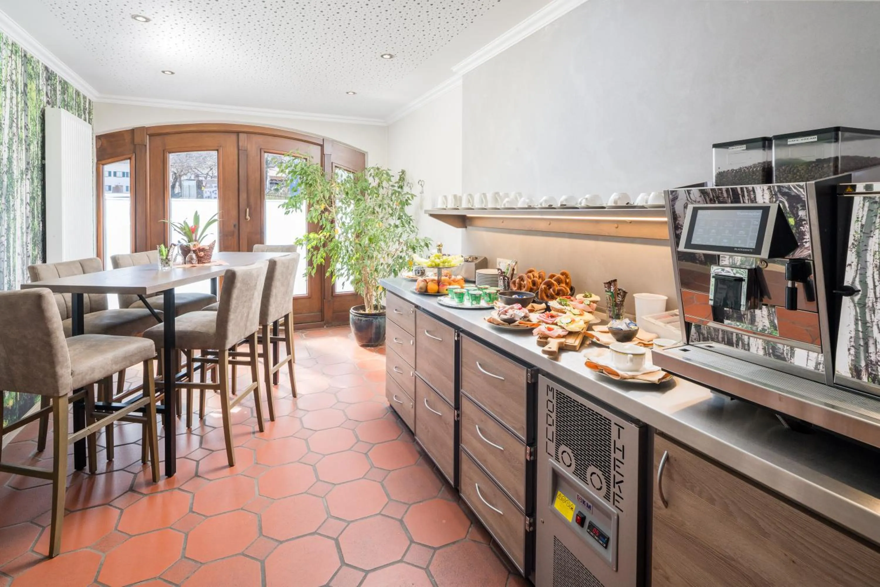 Seating area in Hotel-Gasthof Huber