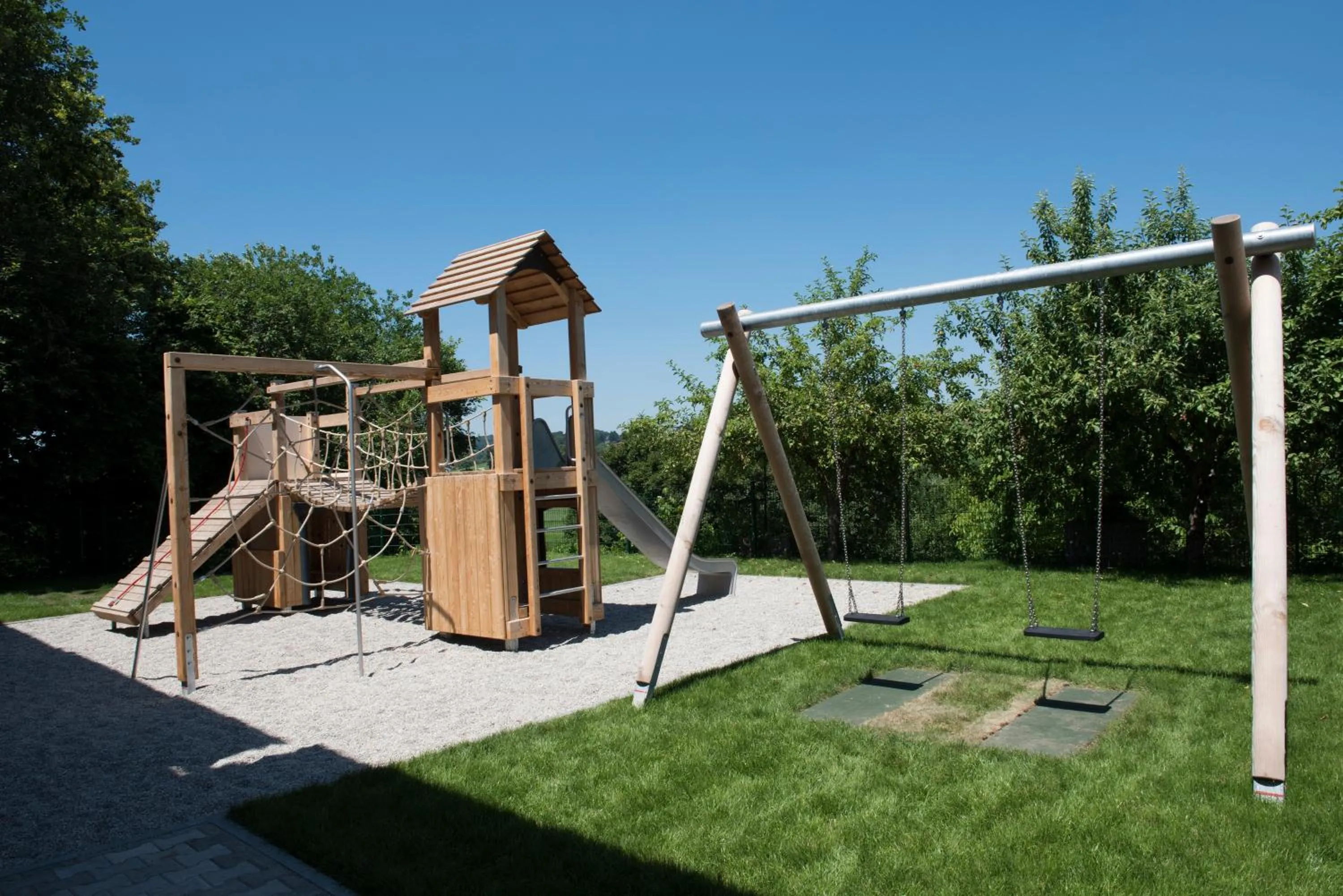 Children play ground in Hotel-Gasthof Huber