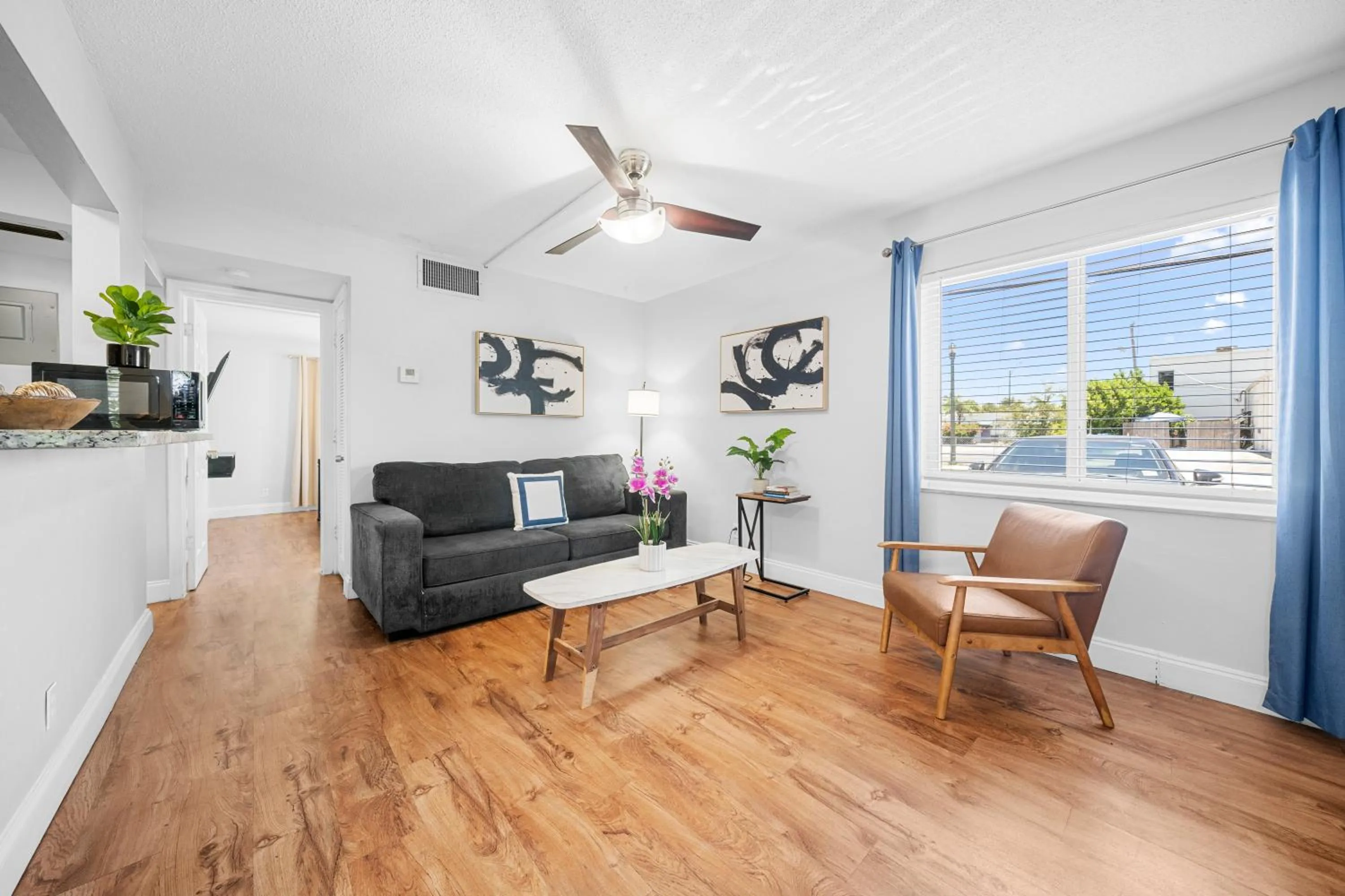 Living room in The Victor Apartments By Lowkl