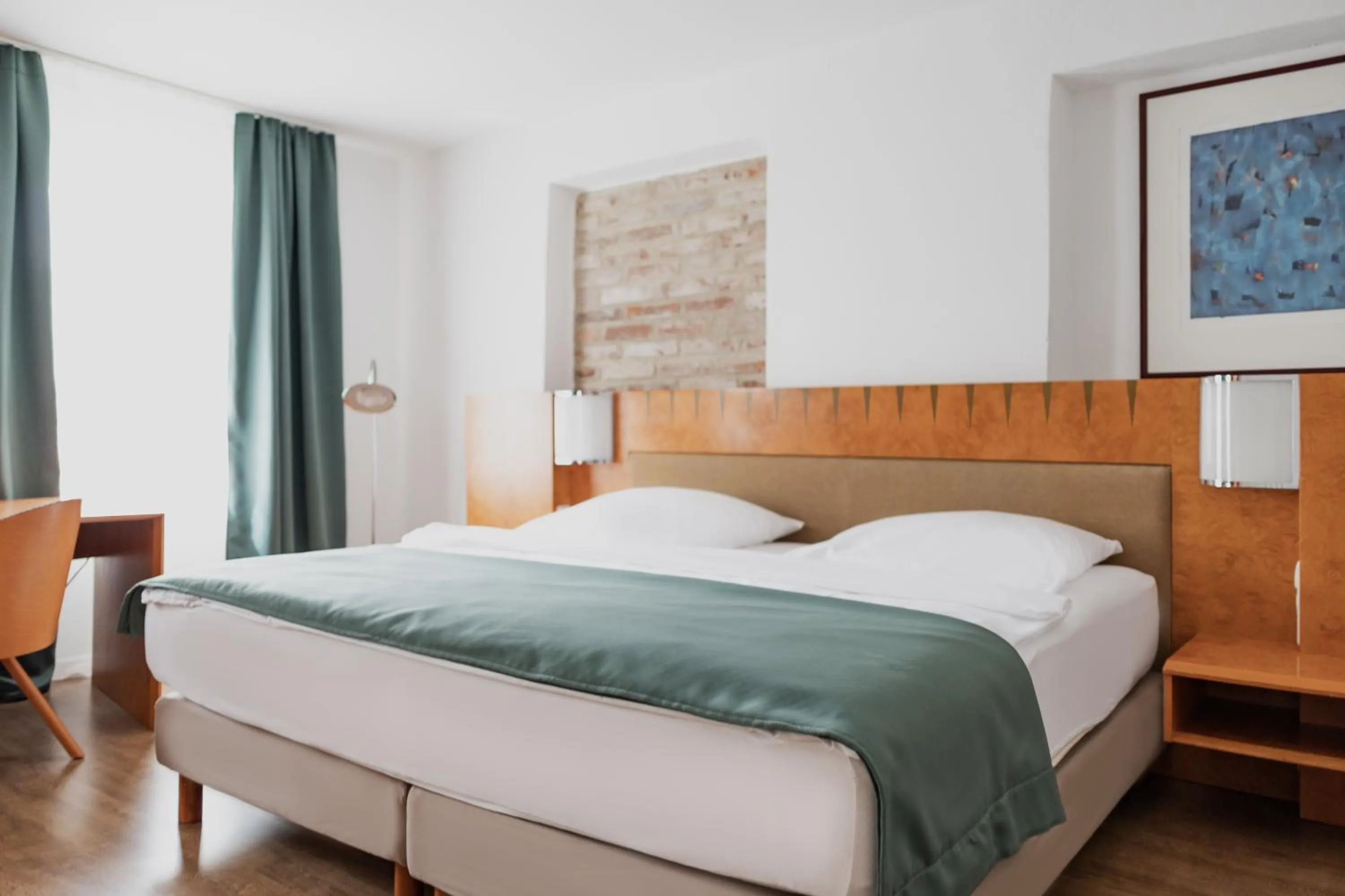 Bed in Hotel Cristallo