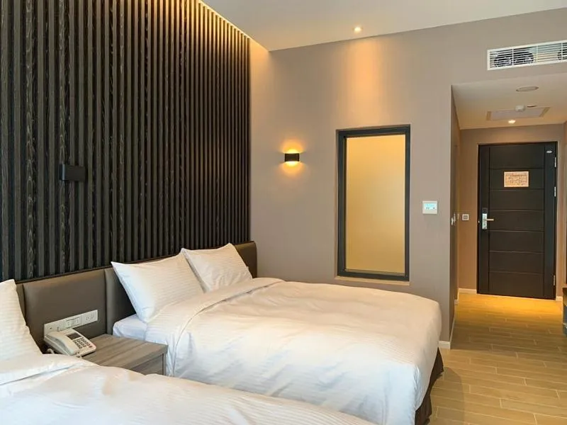 Bed in Champ De Rose Hotel