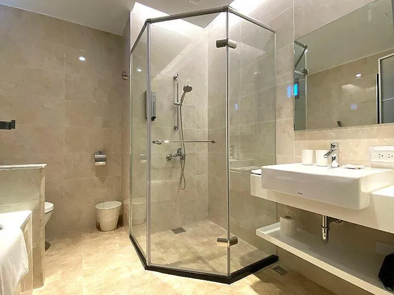 Bathroom in Champ De Rose Hotel