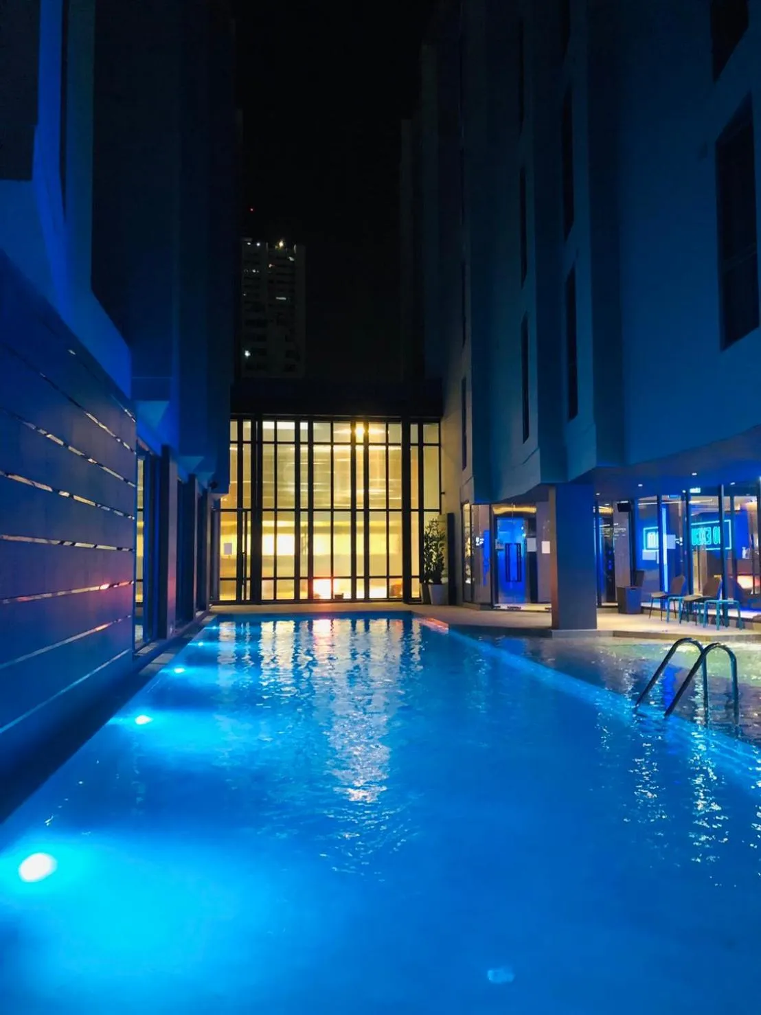 Pool view in The Quarter Silom by UHG