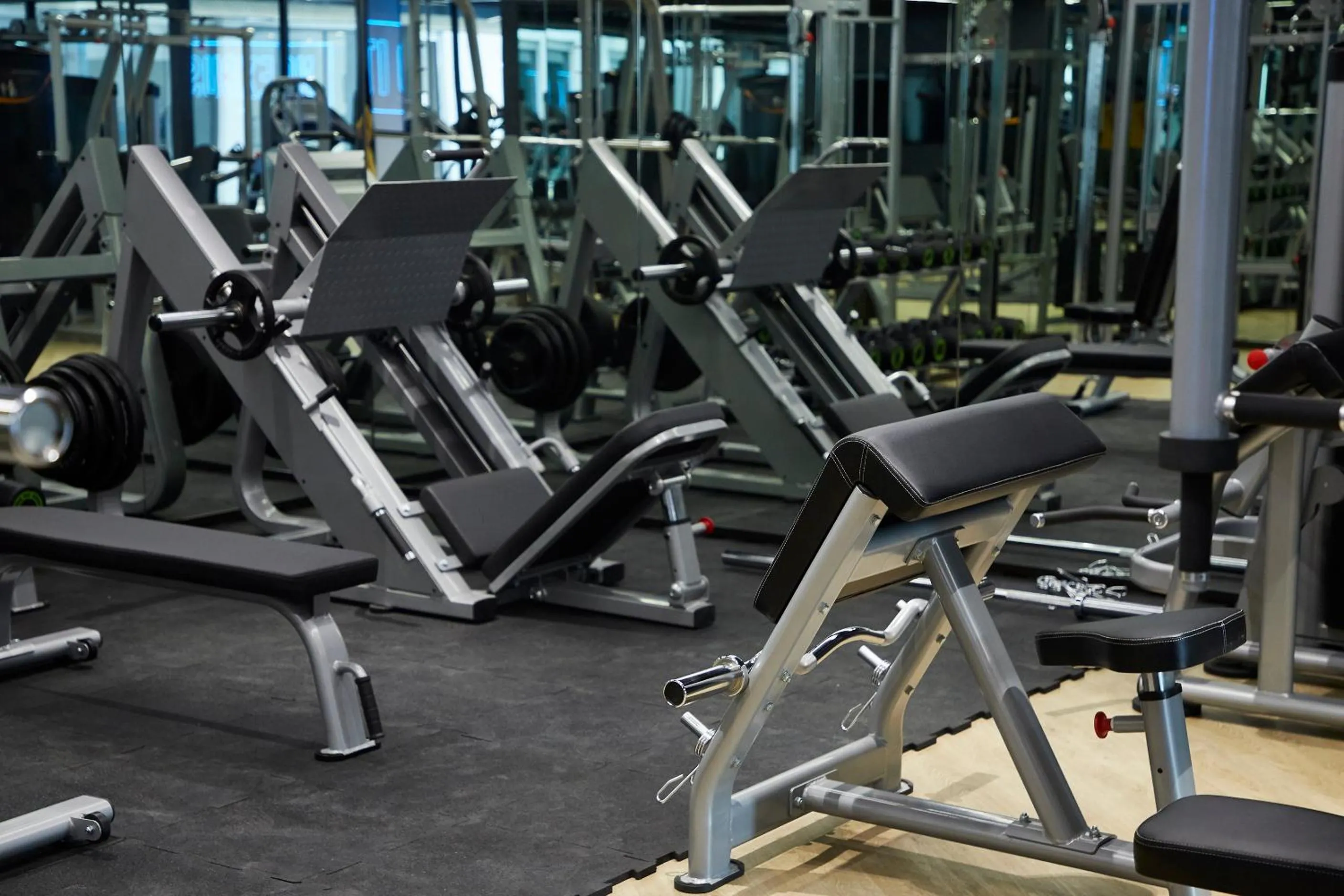 Fitness centre/facilities in The Quarter Silom by UHG