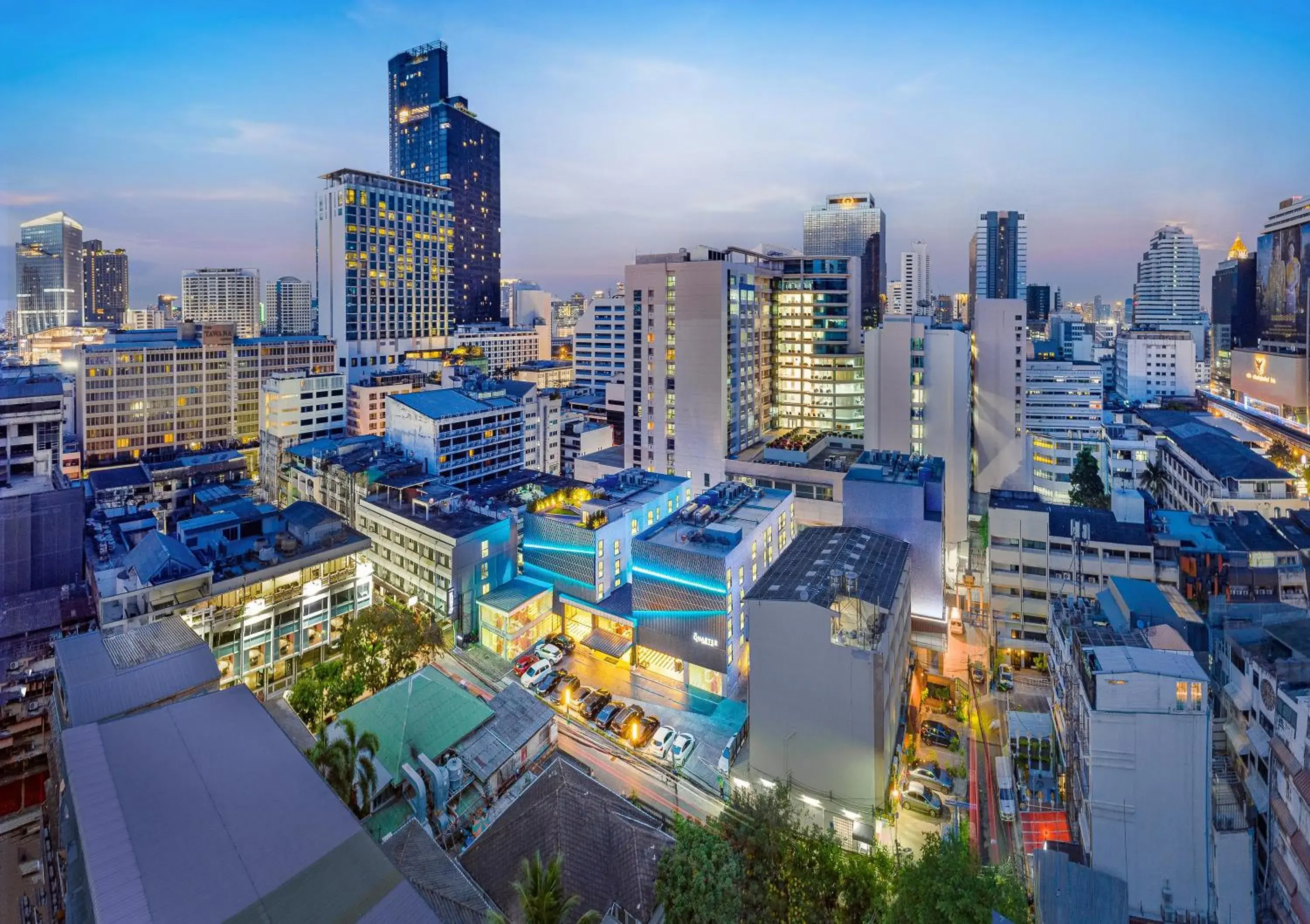 Bird's eye view in The Quarter Silom by UHG Bird's eye view in The Quarter Silom by UHG