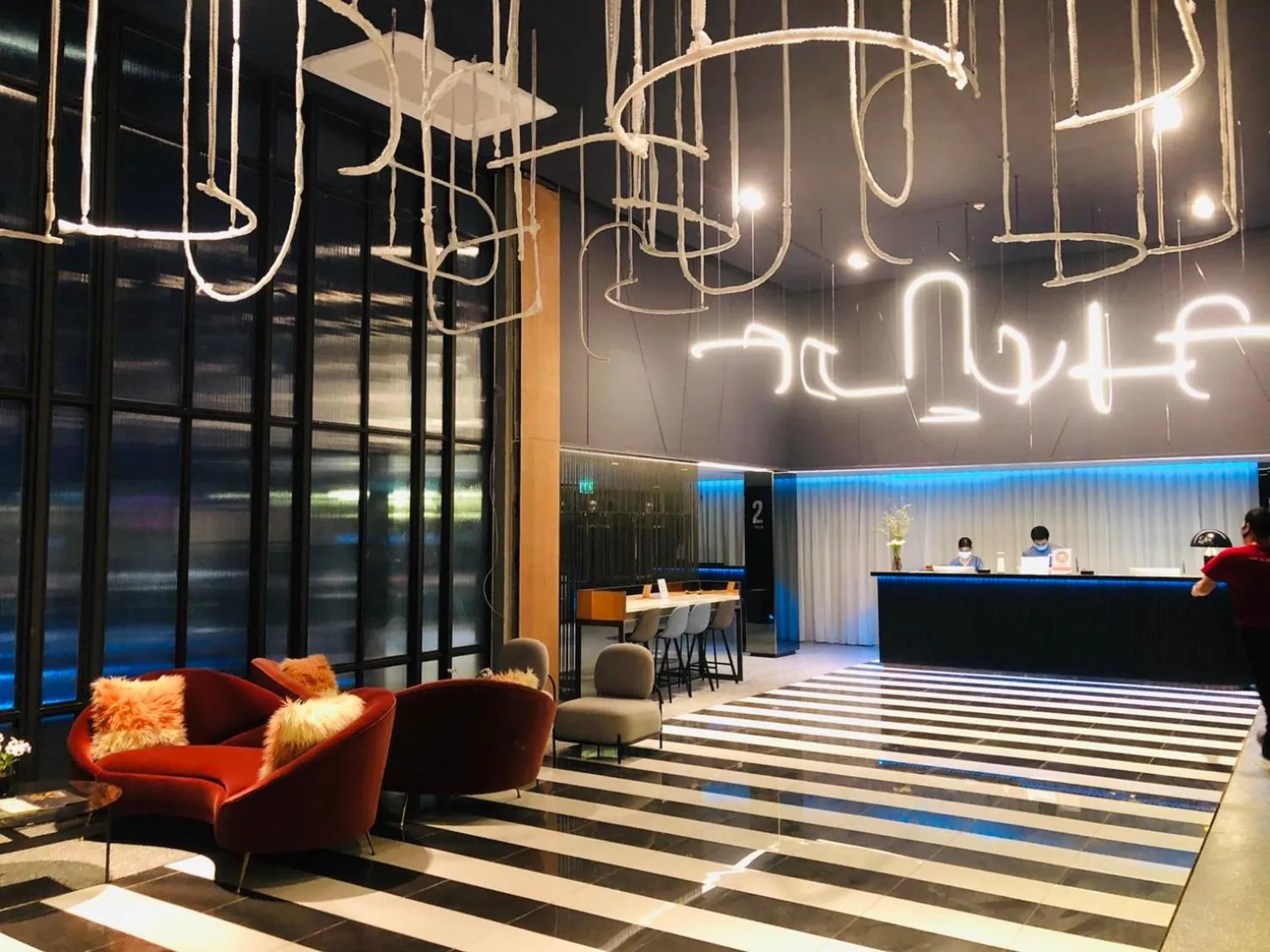 Lobby or reception in The Quarter Silom by UHG