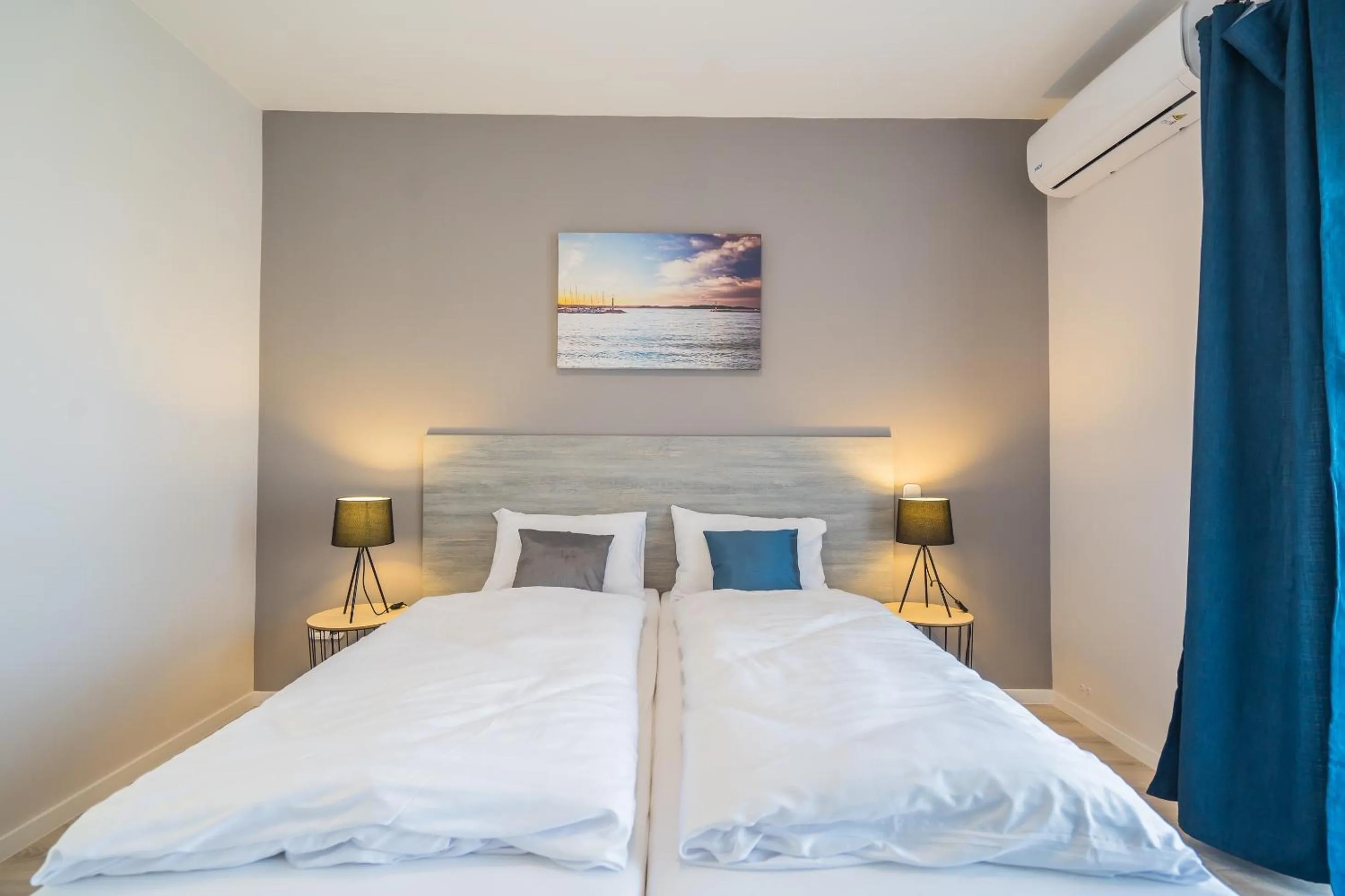 Bed in Holiday Hotel Siófok
