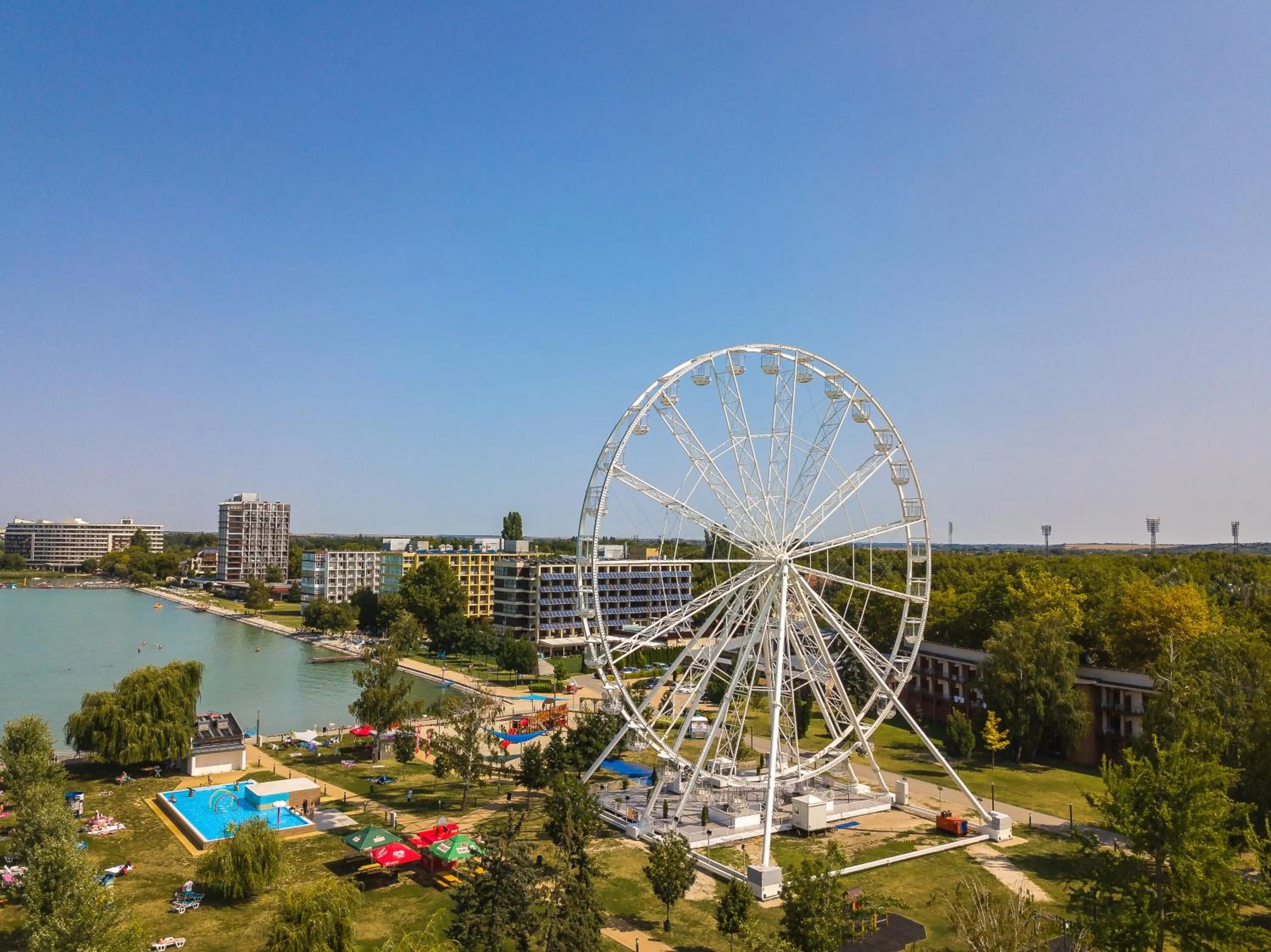 Beach in Holiday Hotel Siófok