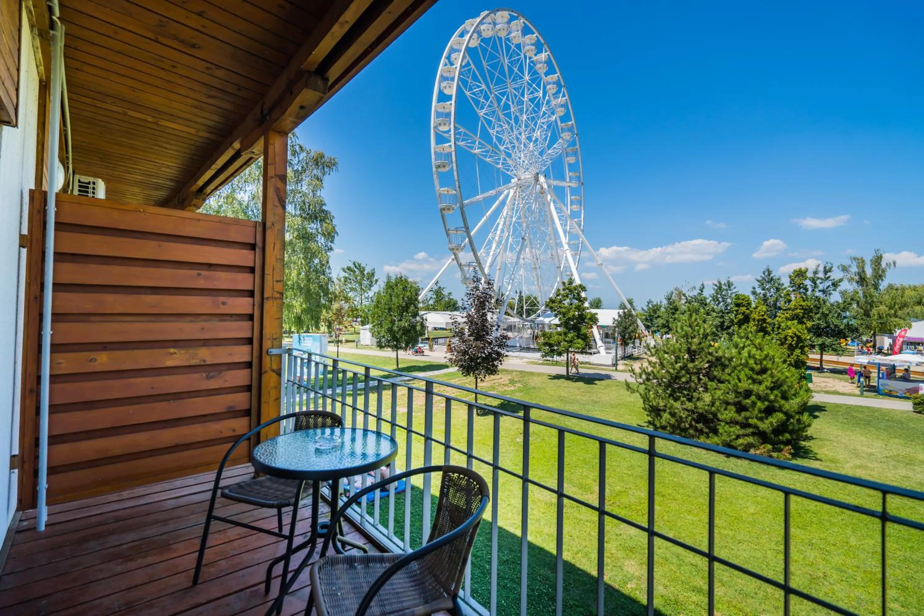 Balcony/Terrace in Holiday Hotel Siófok
