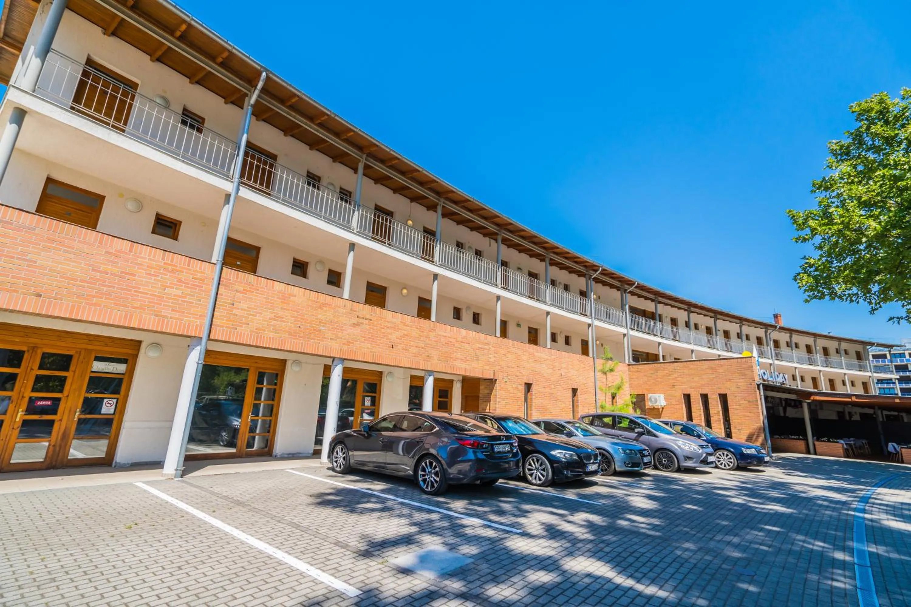 Property building in Holiday Hotel Siófok