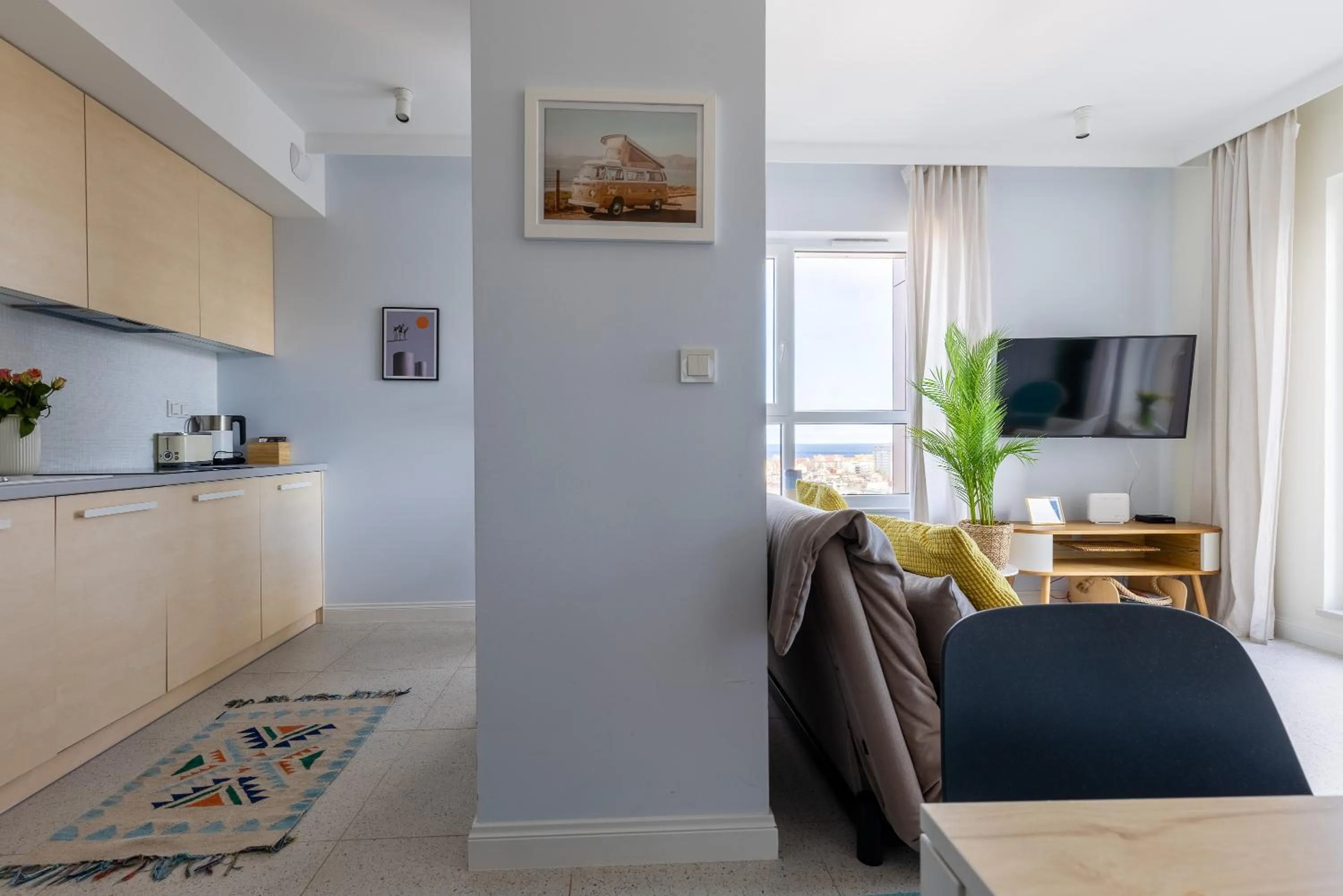 Kitchen or kitchenette in Apartamenty Your Seaside