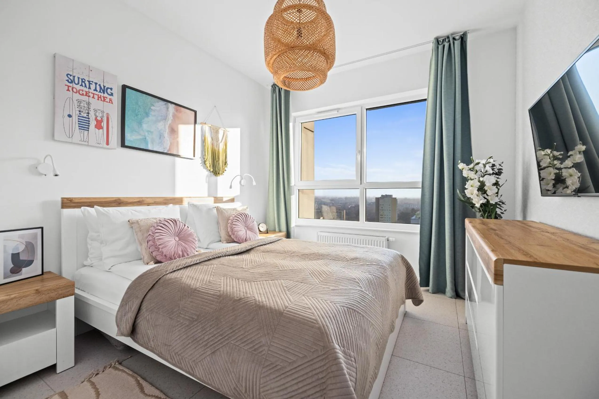 Bed in Apartamenty Your Seaside