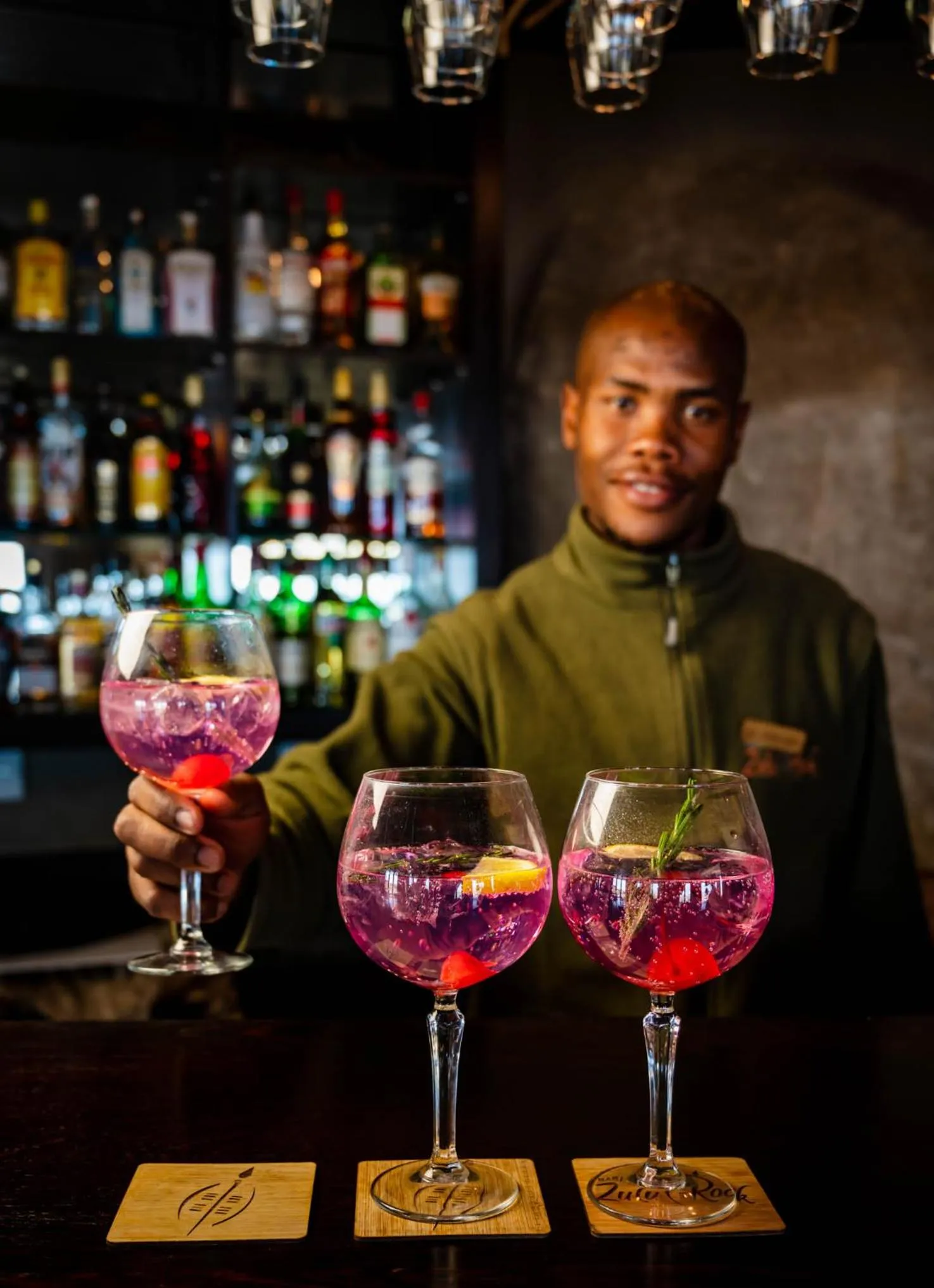 Food and drinks in Zulu Rock Lodge - Babanango Game Reserve