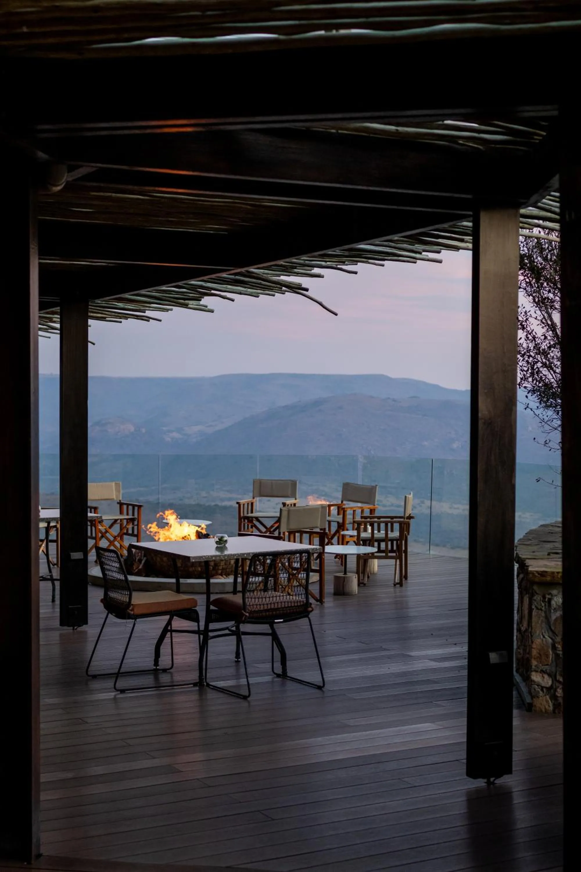 View (from property/room) in Zulu Rock Lodge - Babanango Game Reserve