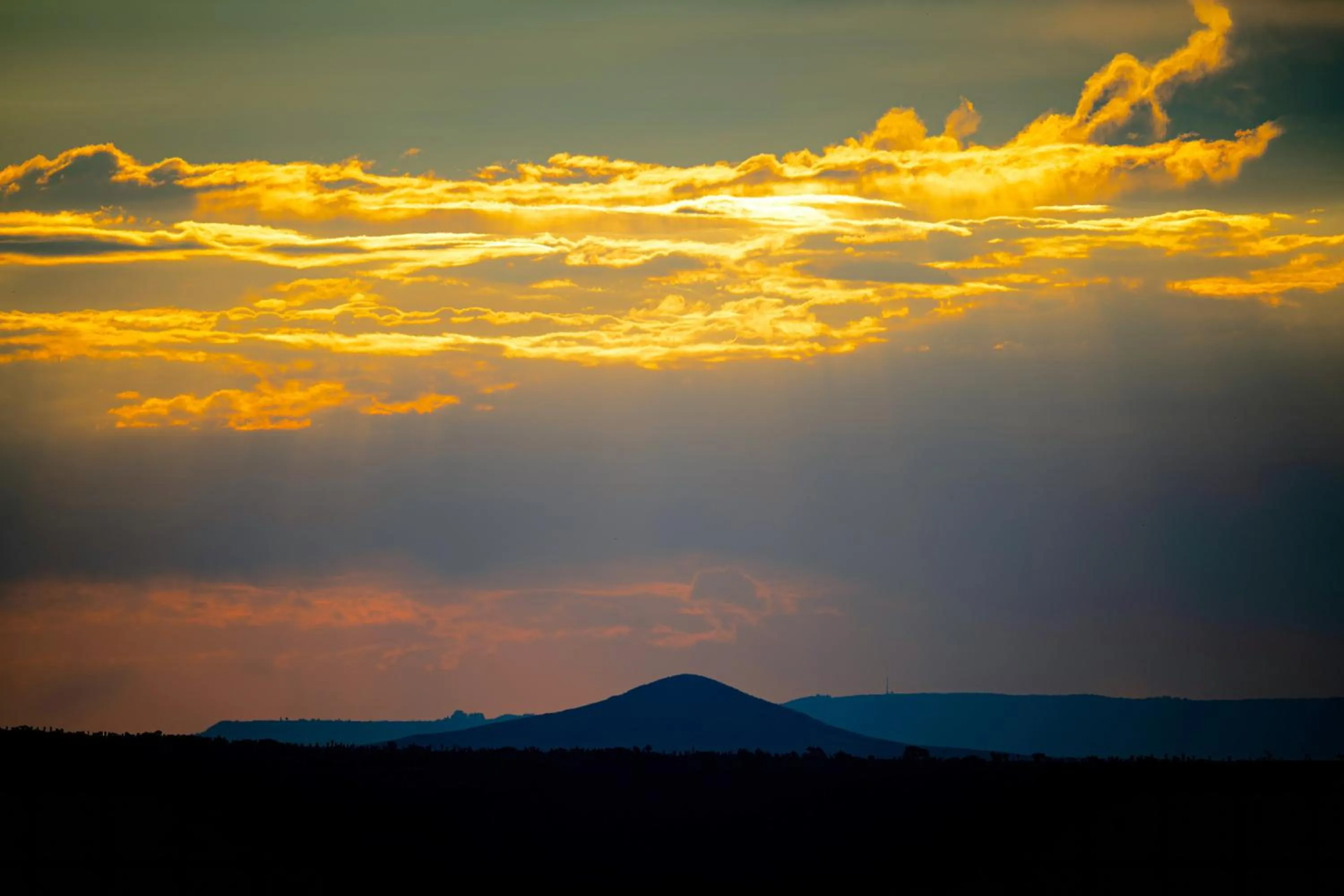 Natural landscape in Zulu Rock Lodge - Babanango Game Reserve