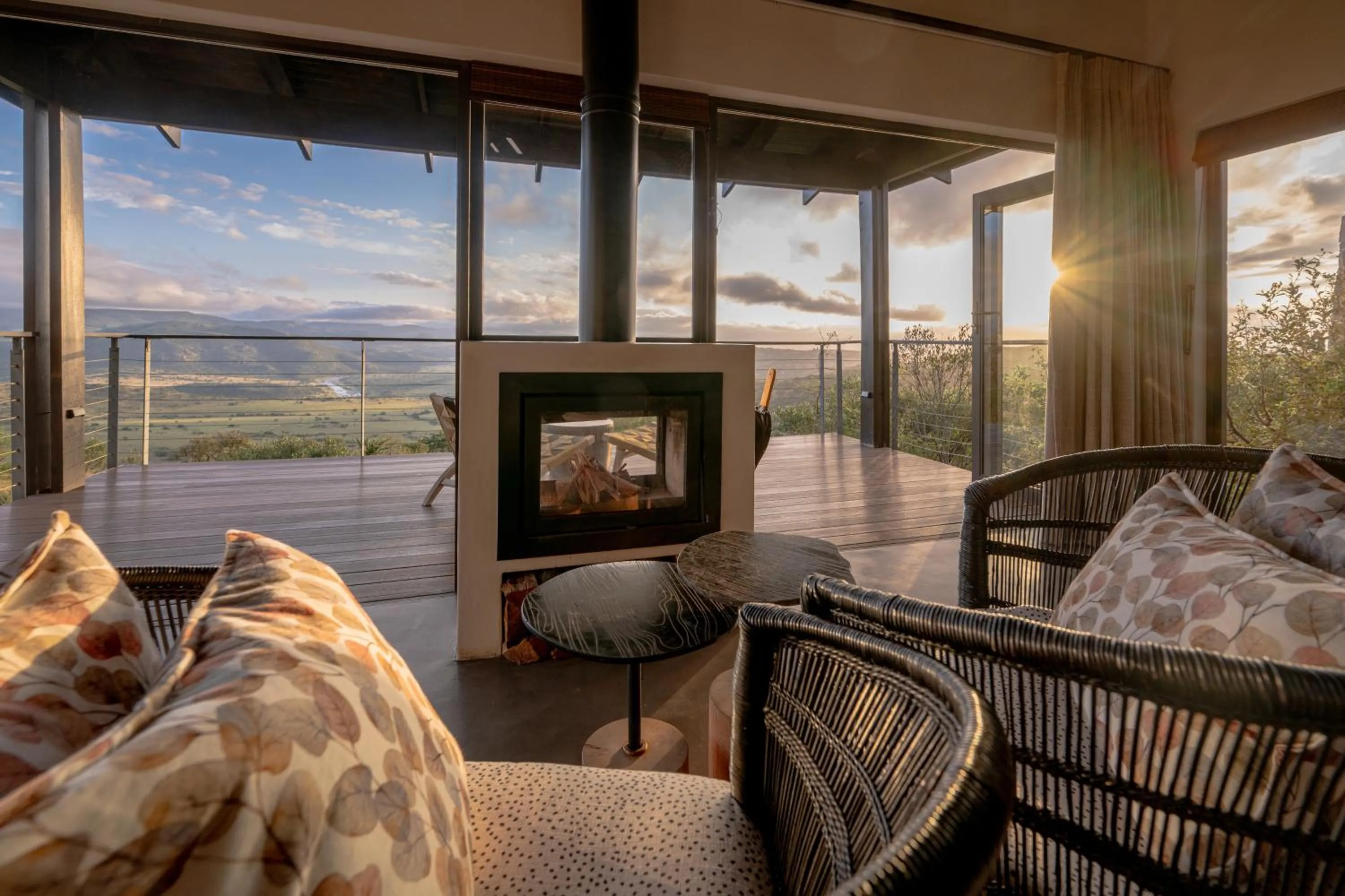 Bedroom in Zulu Rock Lodge - Babanango Game Reserve
