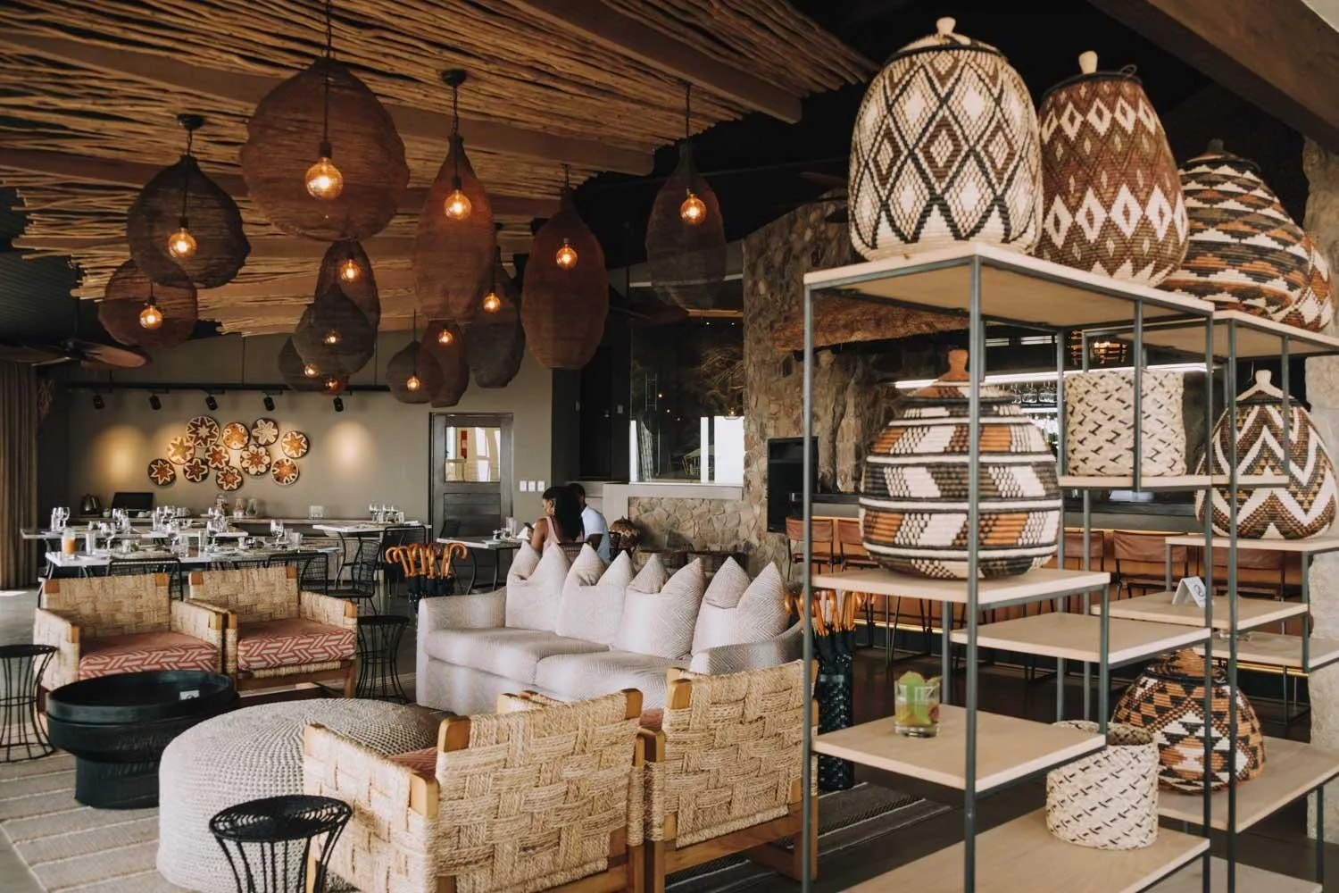 Restaurant/places to eat in Zulu Rock Lodge - Babanango Game Reserve