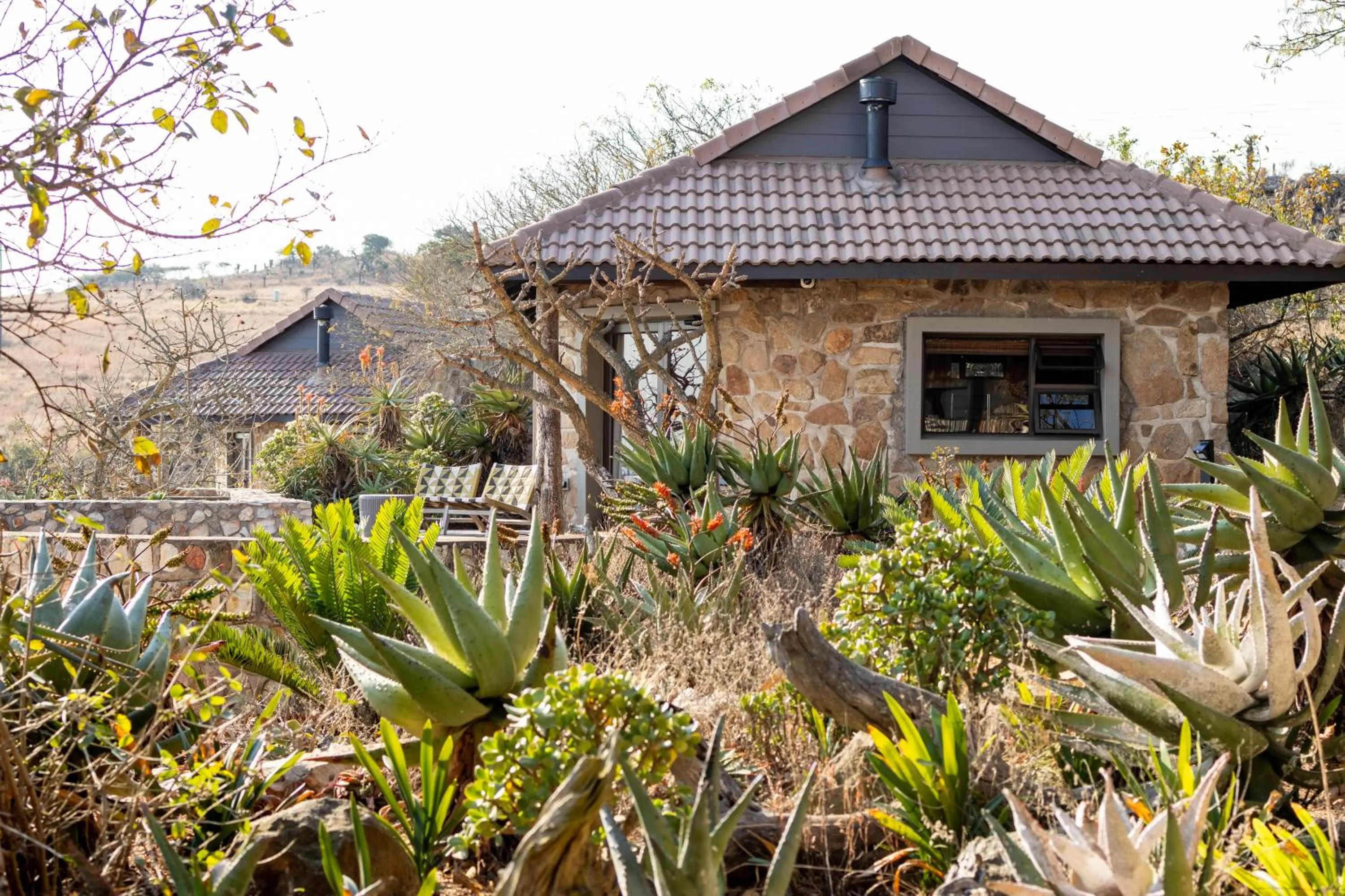 Bedroom in Zulu Rock Lodge - Babanango Game Reserve