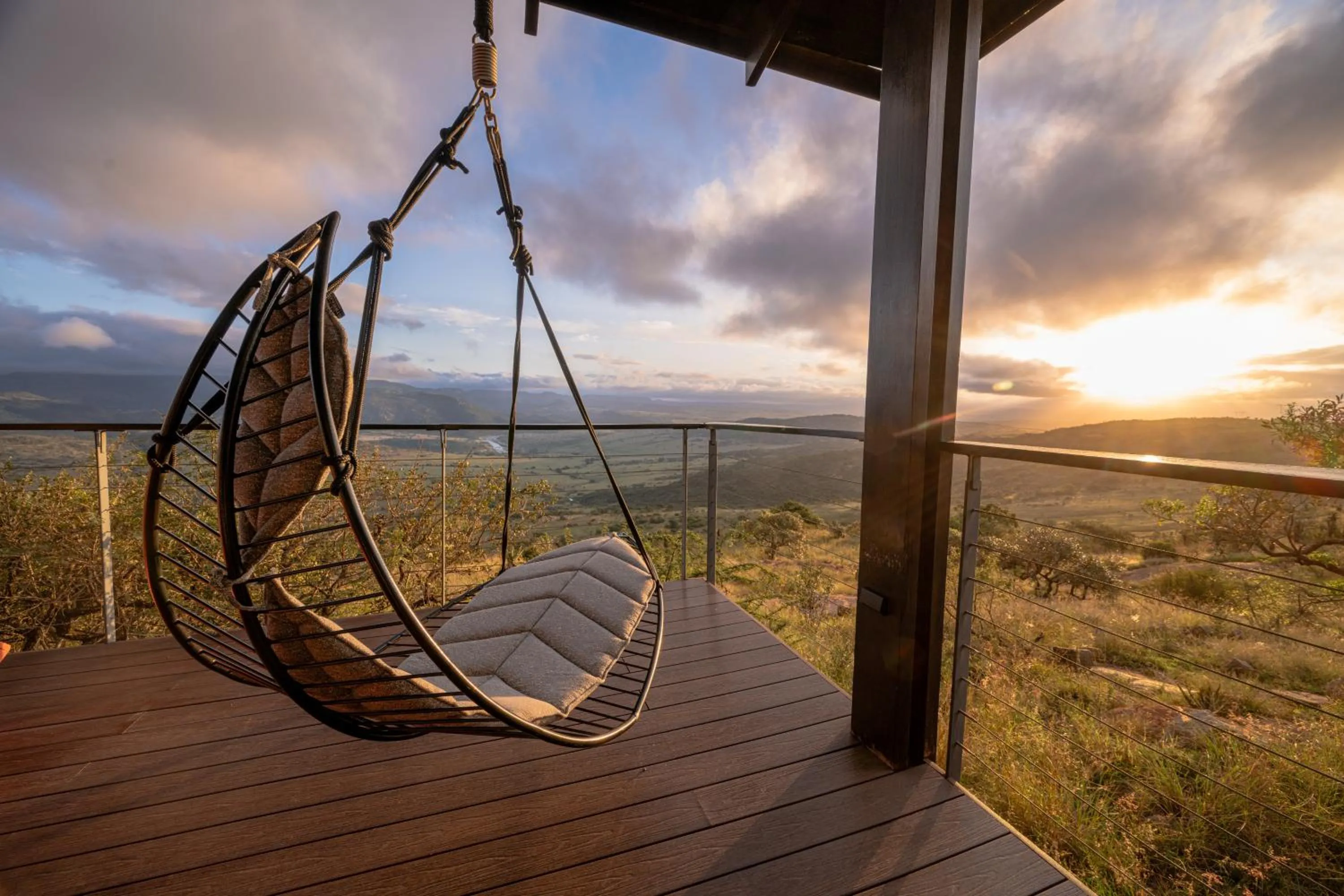 Bedroom in Zulu Rock Lodge - Babanango Game Reserve