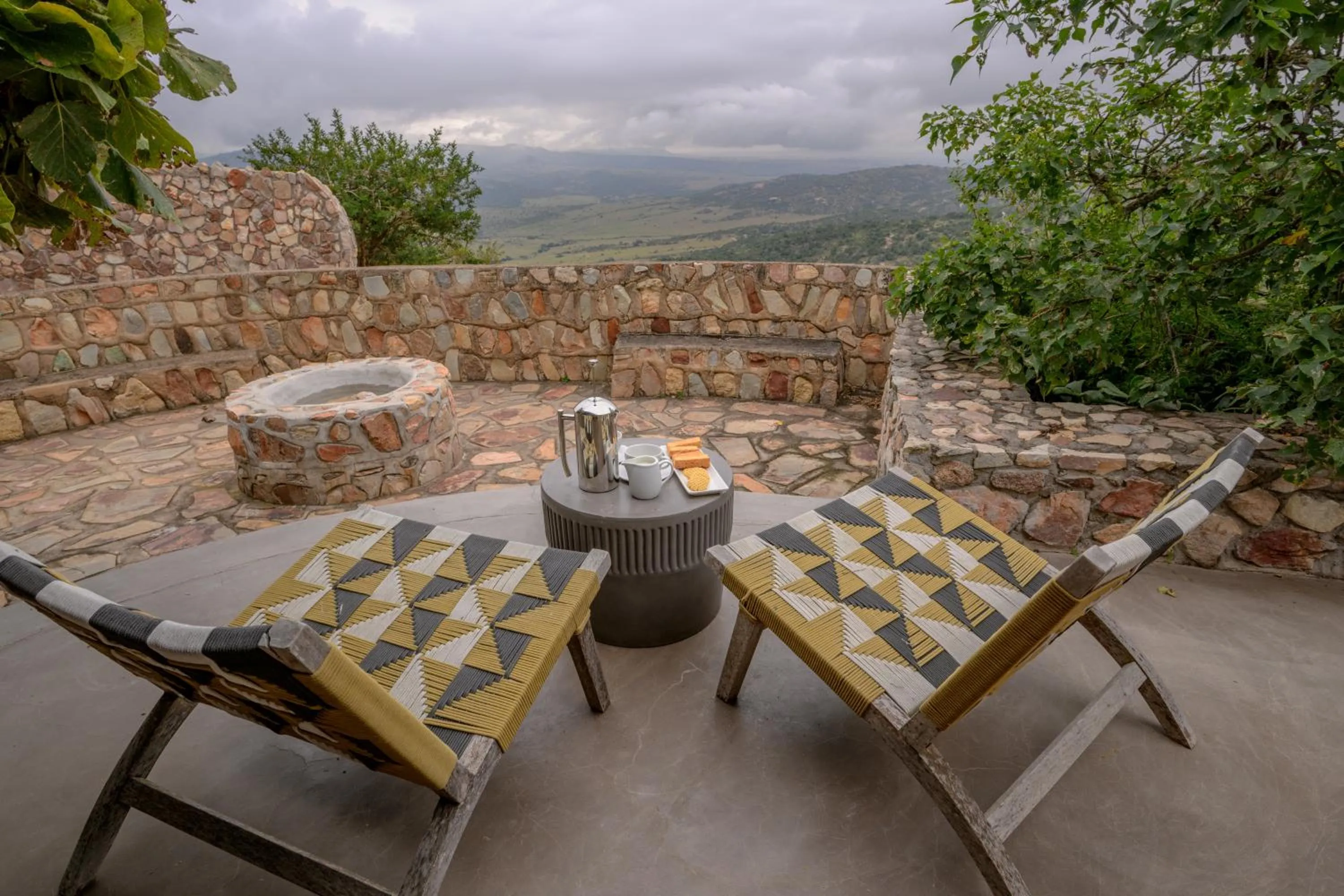 Bedroom in Zulu Rock Lodge - Babanango Game Reserve