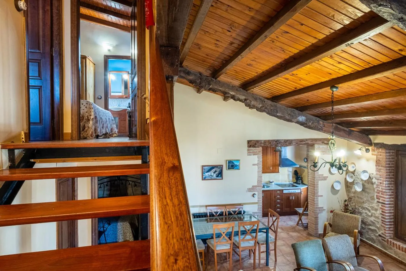 Living room in Casa Rural El Molino